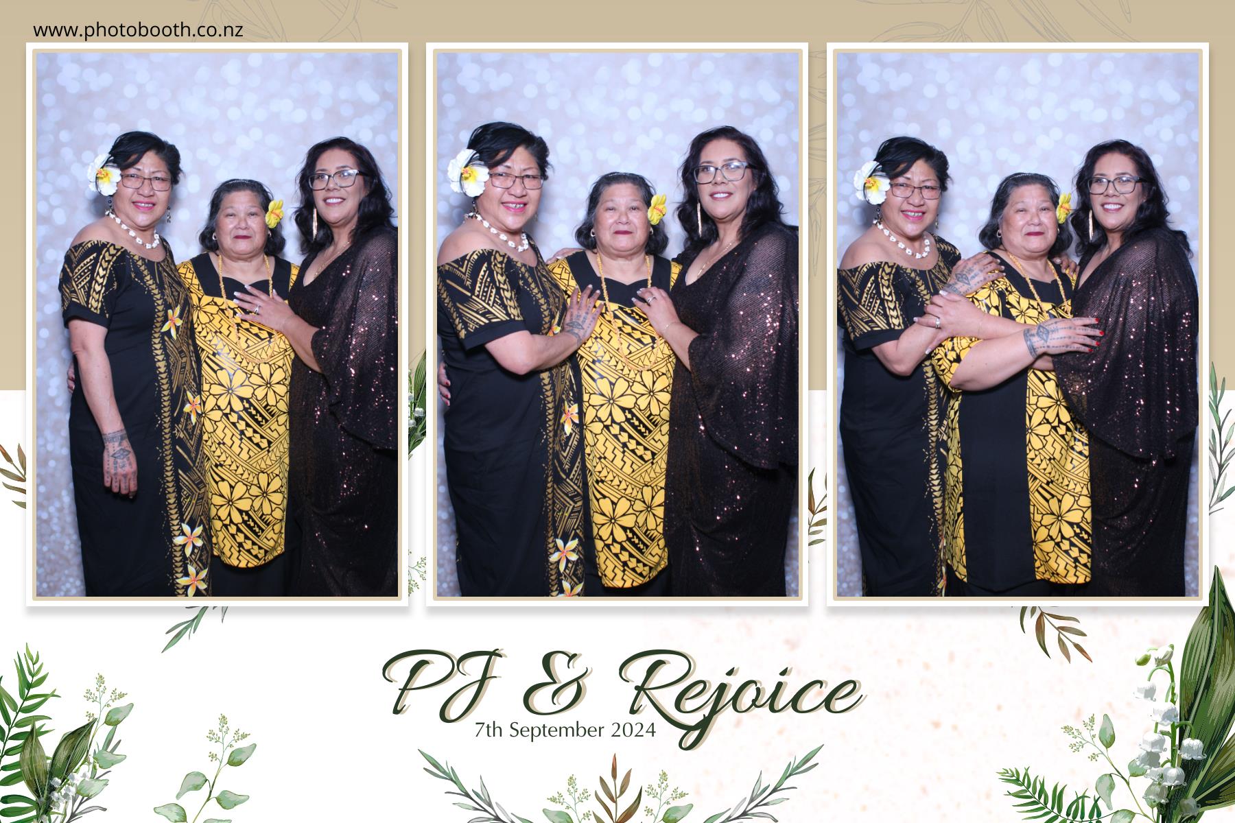 PJ & Rejoice's Wedding | View more photos from the event at gallery.photobooth.co.nz/u/SelfieCentral/PJ-Rejoices-Wedding