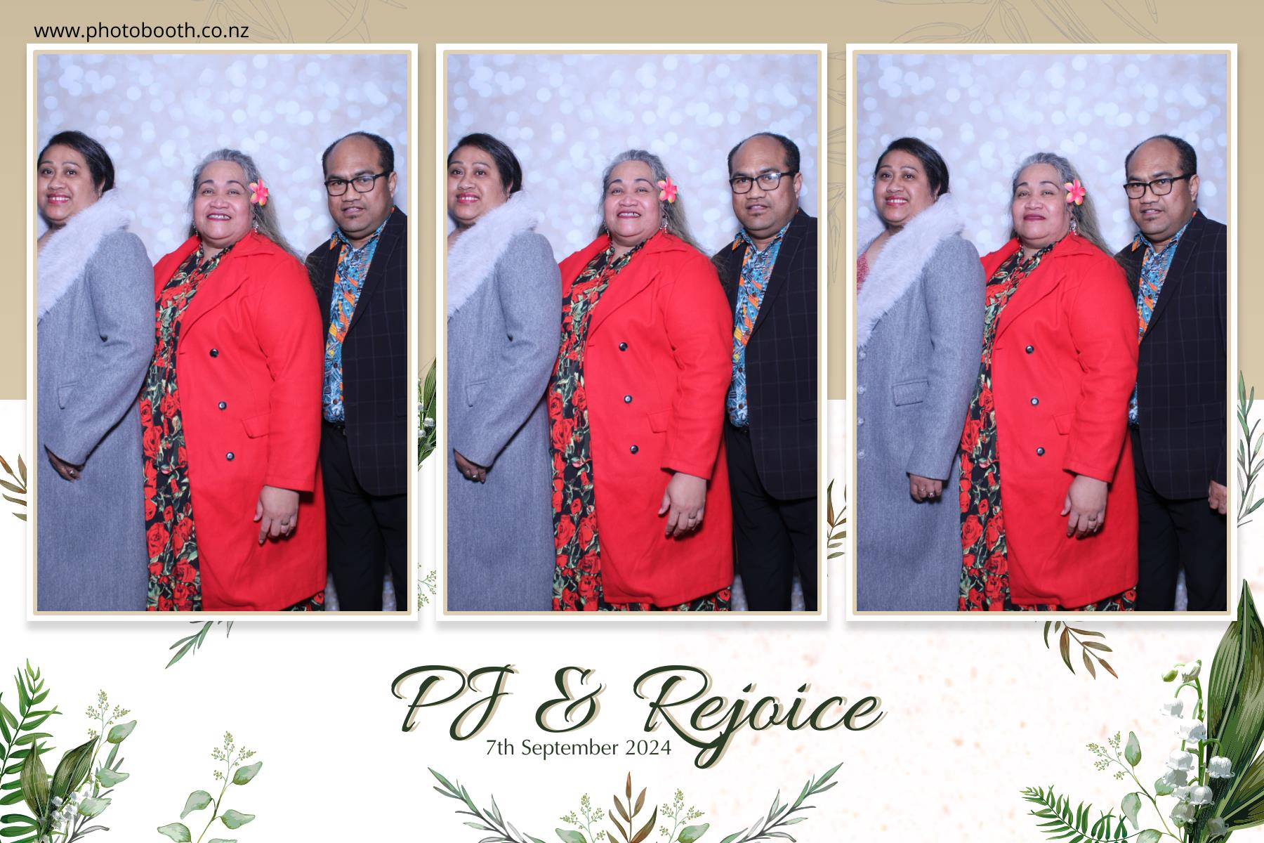 PJ & Rejoice's Wedding | View more photos from the event at gallery.photobooth.co.nz/u/SelfieCentral/PJ-Rejoices-Wedding