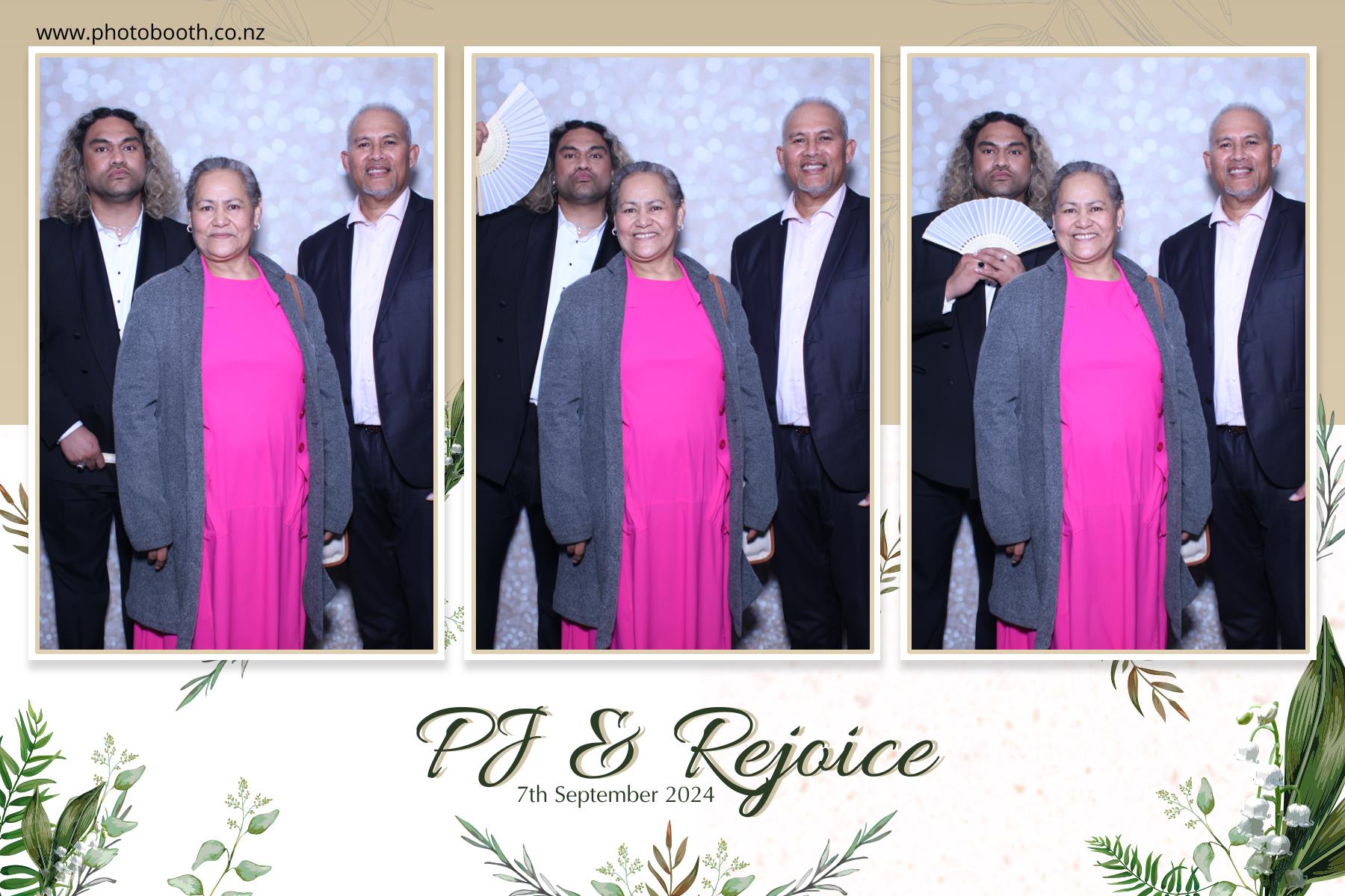 PJ & Rejoice's Wedding | View more photos from the event at gallery.photobooth.co.nz/u/SelfieCentral/PJ-Rejoices-Wedding