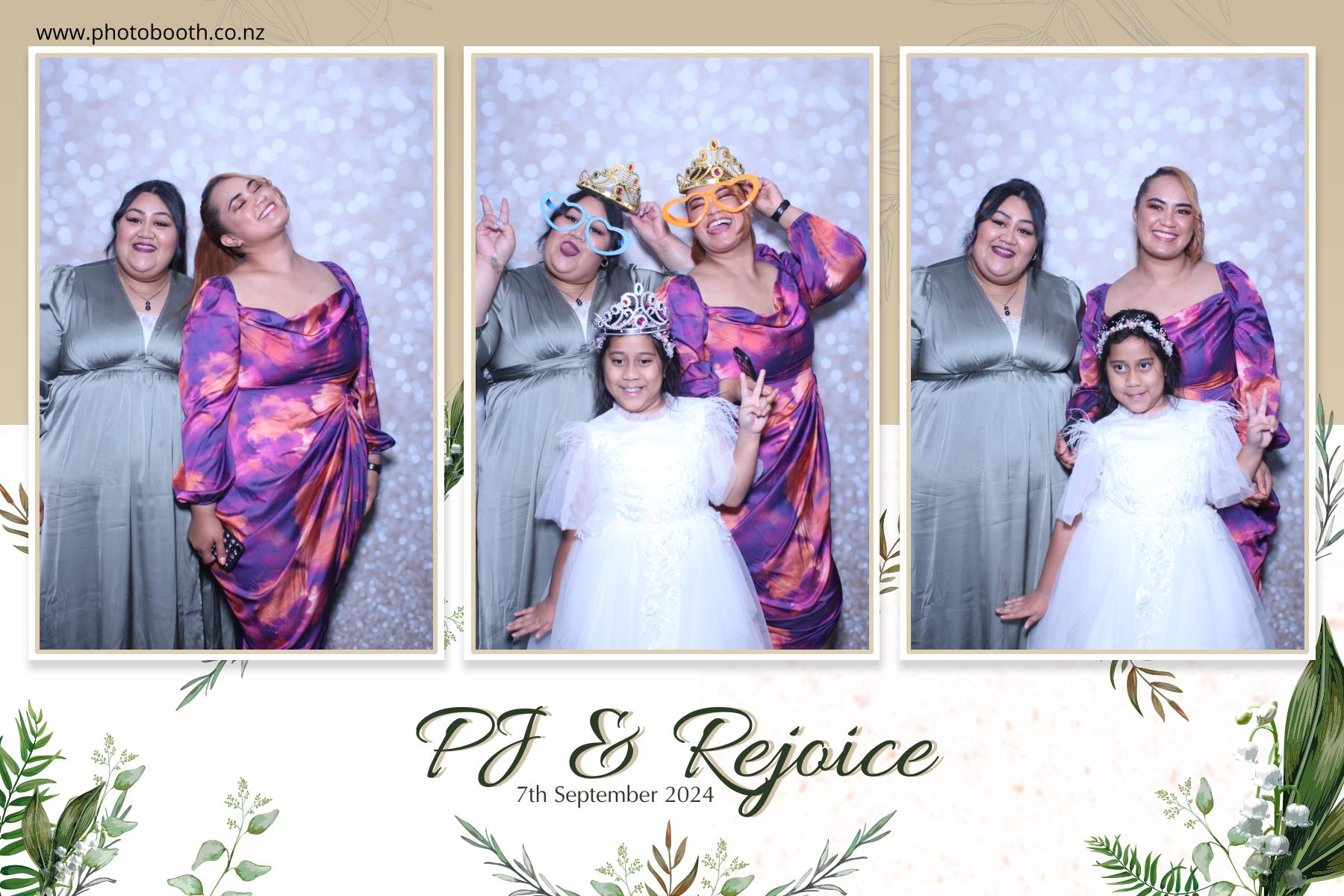PJ & Rejoice's Wedding | View more photos from the event at gallery.photobooth.co.nz/u/SelfieCentral/PJ-Rejoices-Wedding