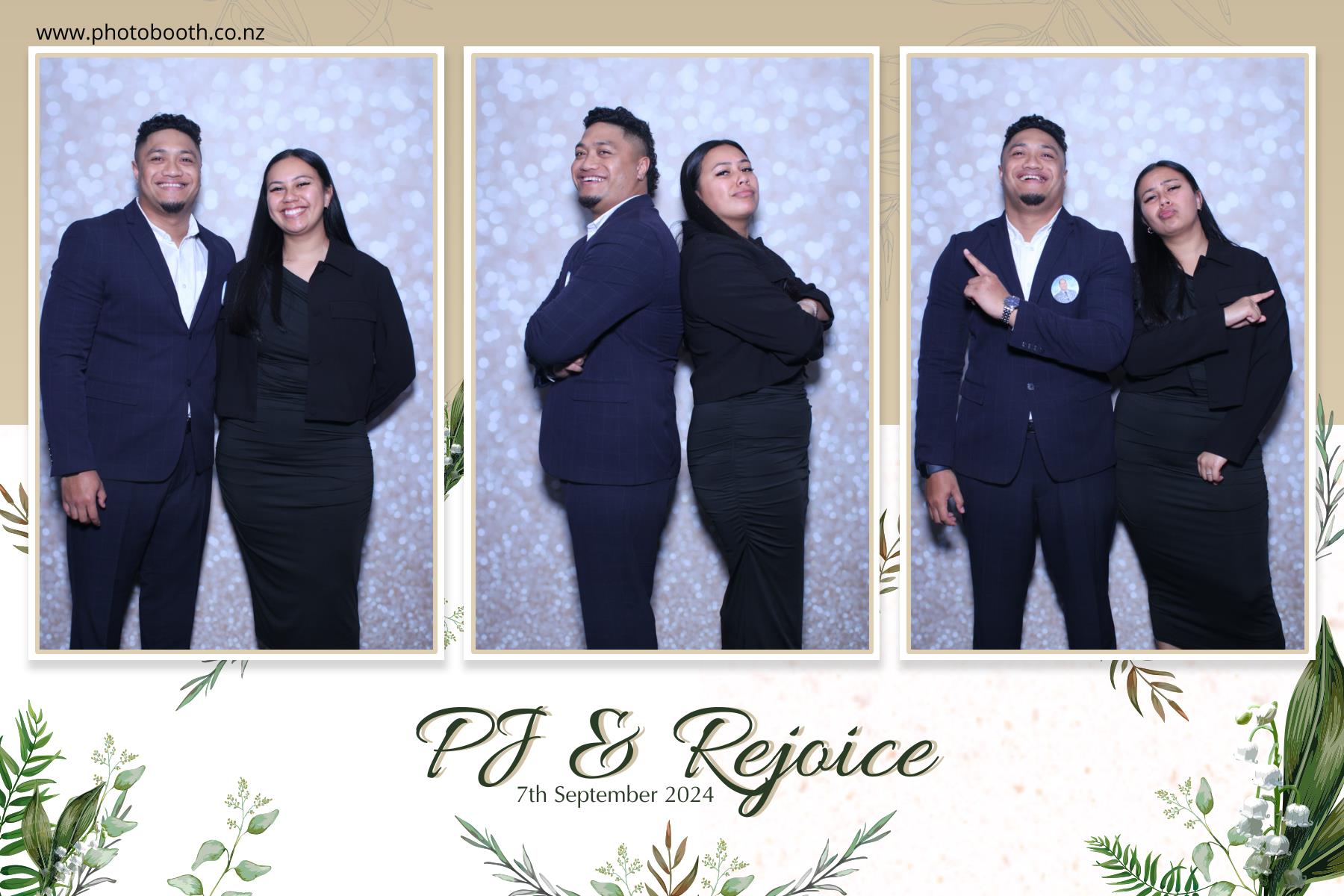 PJ & Rejoice's Wedding | View more photos from the event at gallery.photobooth.co.nz/u/SelfieCentral/PJ-Rejoices-Wedding