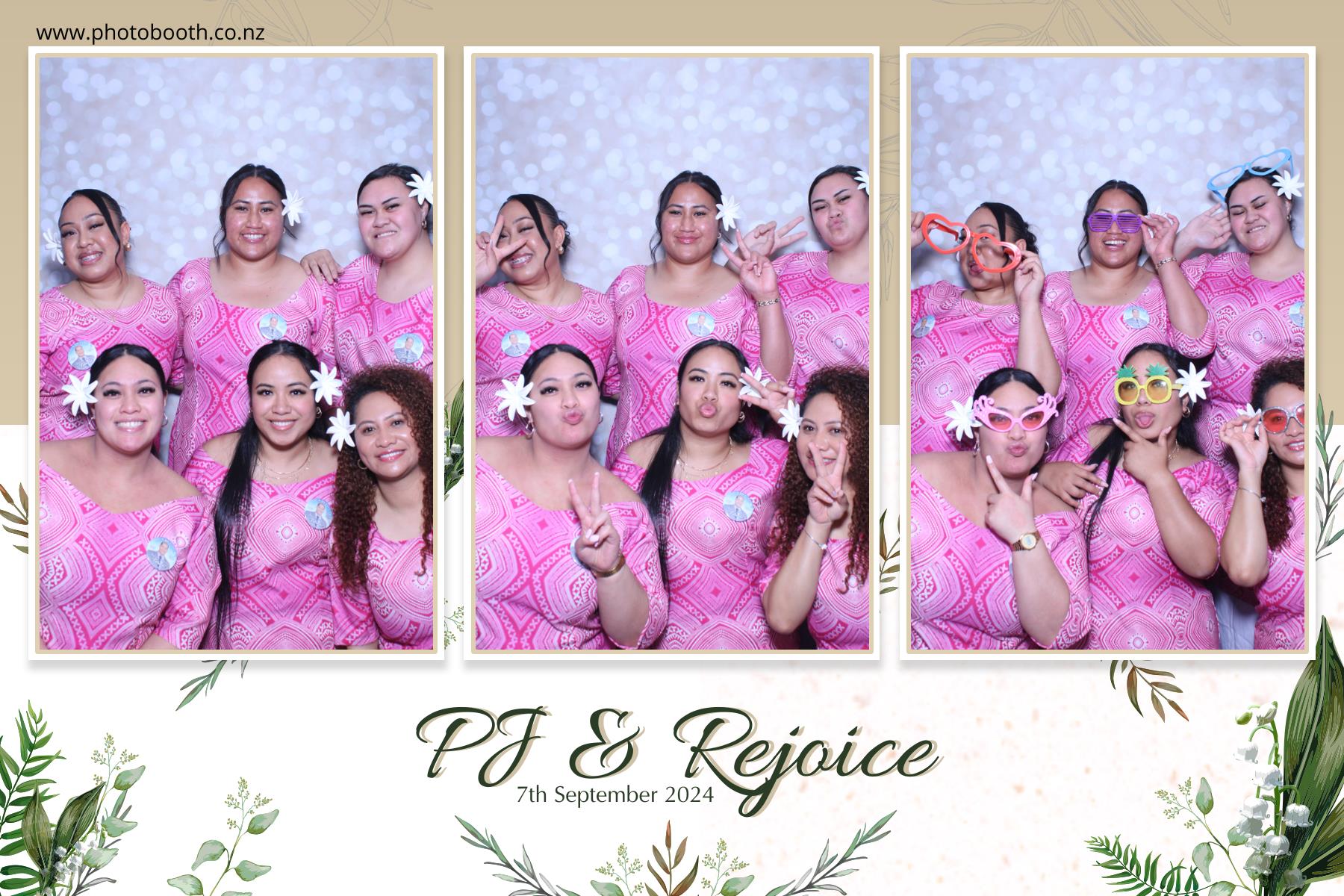 PJ & Rejoice's Wedding | View more photos from the event at gallery.photobooth.co.nz/u/SelfieCentral/PJ-Rejoices-Wedding