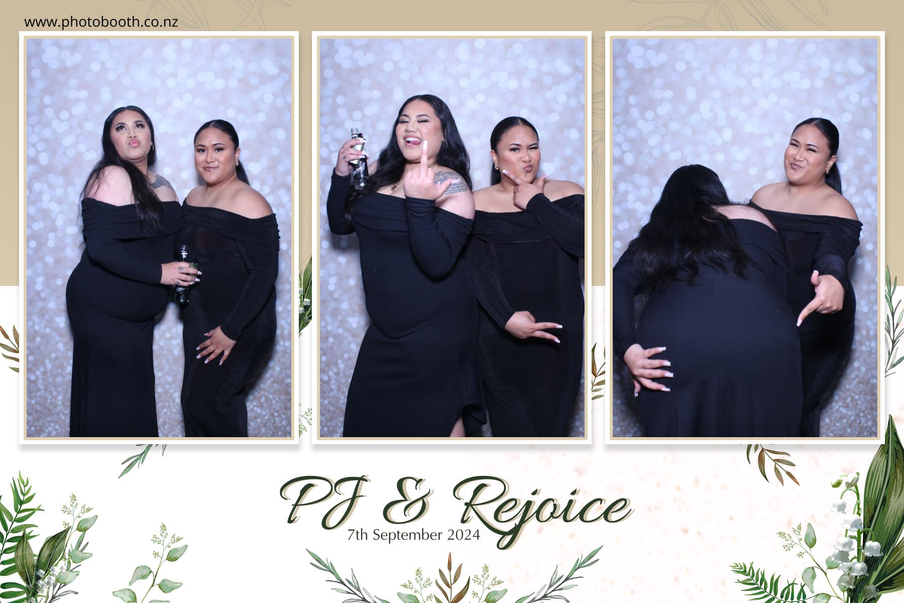 PJ & Rejoice's Wedding | View more photos from the event at gallery.photobooth.co.nz/u/SelfieCentral/PJ-Rejoices-Wedding