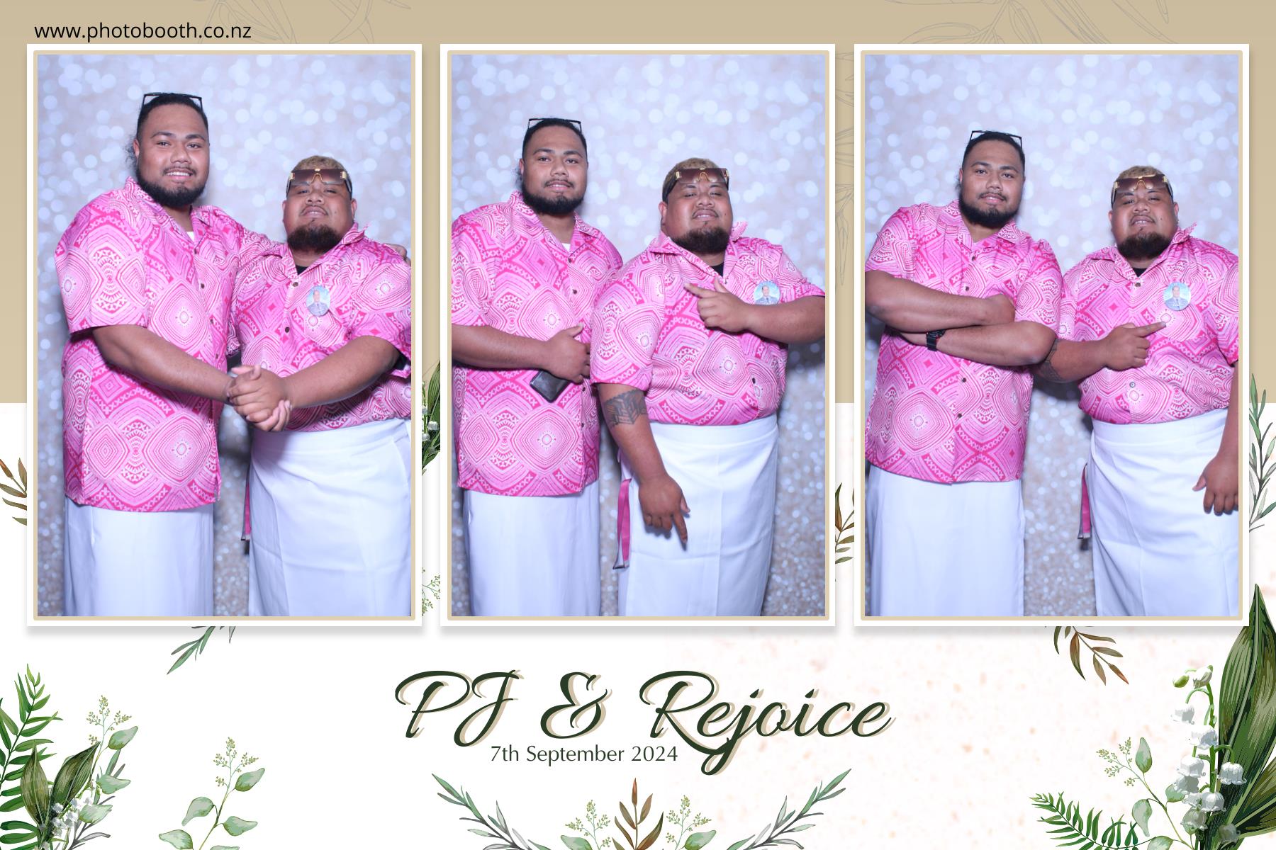PJ & Rejoice's Wedding | View more photos from the event at gallery.photobooth.co.nz/u/SelfieCentral/PJ-Rejoices-Wedding
