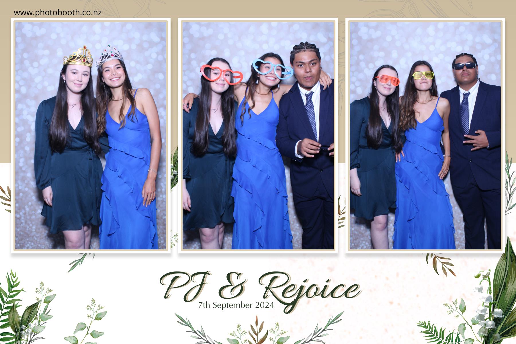 PJ & Rejoice's Wedding | View more photos from the event at gallery.photobooth.co.nz/u/SelfieCentral/PJ-Rejoices-Wedding