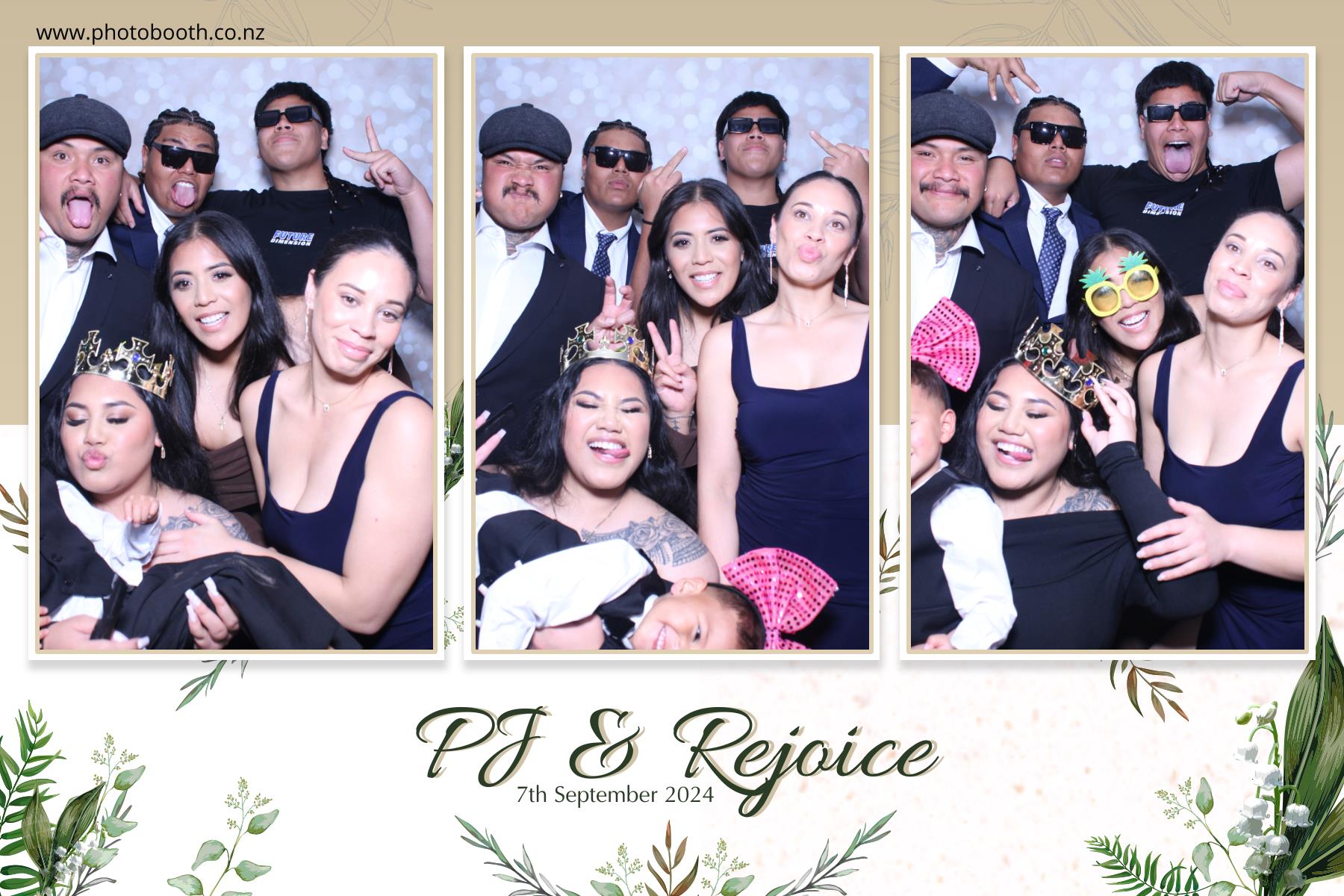 PJ & Rejoice's Wedding | View more photos from the event at gallery.photobooth.co.nz/u/SelfieCentral/PJ-Rejoices-Wedding