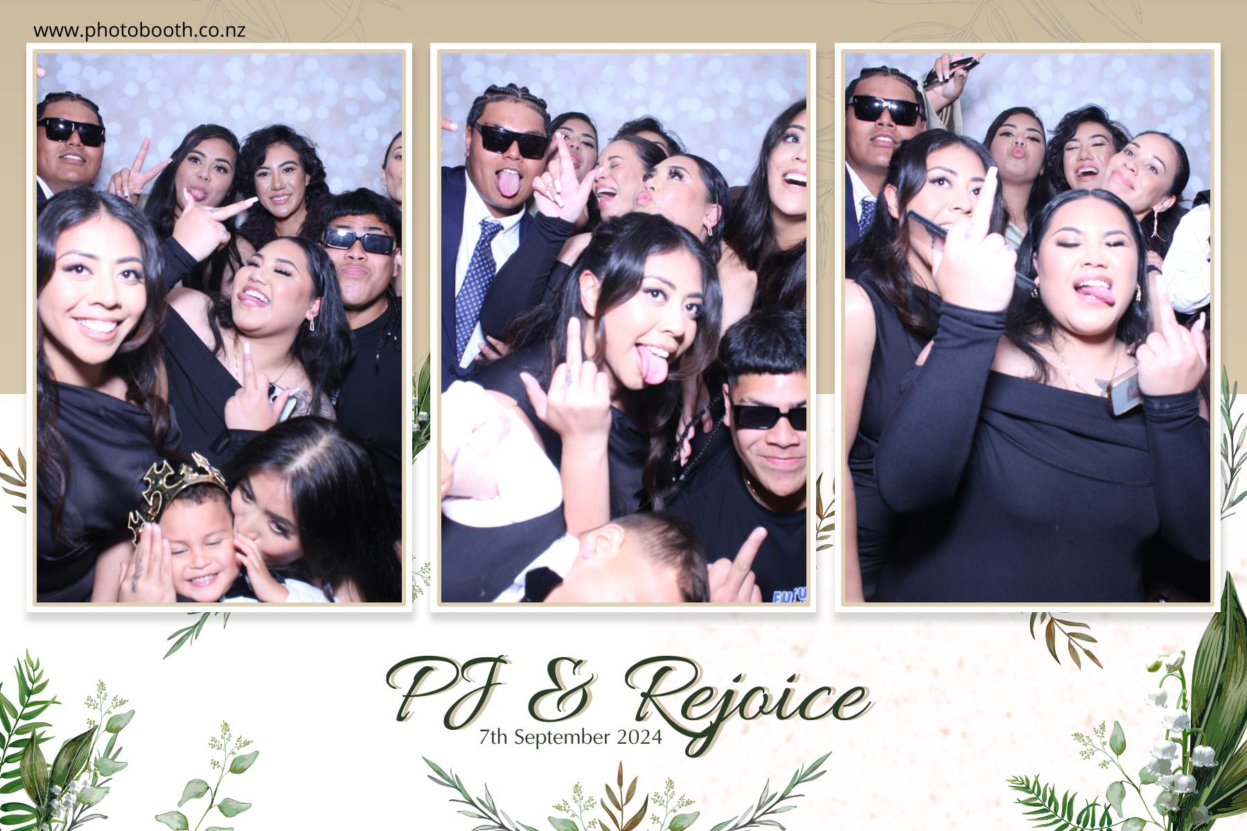 PJ & Rejoice's Wedding | View more photos from the event at gallery.photobooth.co.nz/u/SelfieCentral/PJ-Rejoices-Wedding
