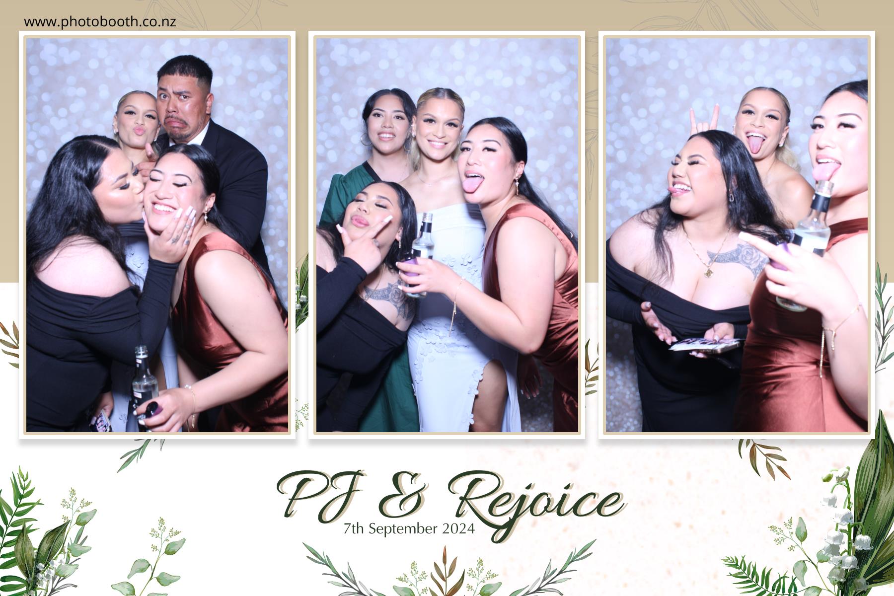PJ & Rejoice's Wedding | View more photos from the event at gallery.photobooth.co.nz/u/SelfieCentral/PJ-Rejoices-Wedding