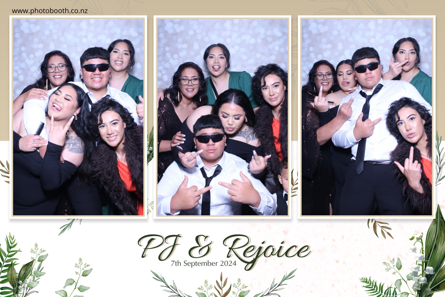 PJ & Rejoice's Wedding | View more photos from the event at gallery.photobooth.co.nz/u/SelfieCentral/PJ-Rejoices-Wedding
