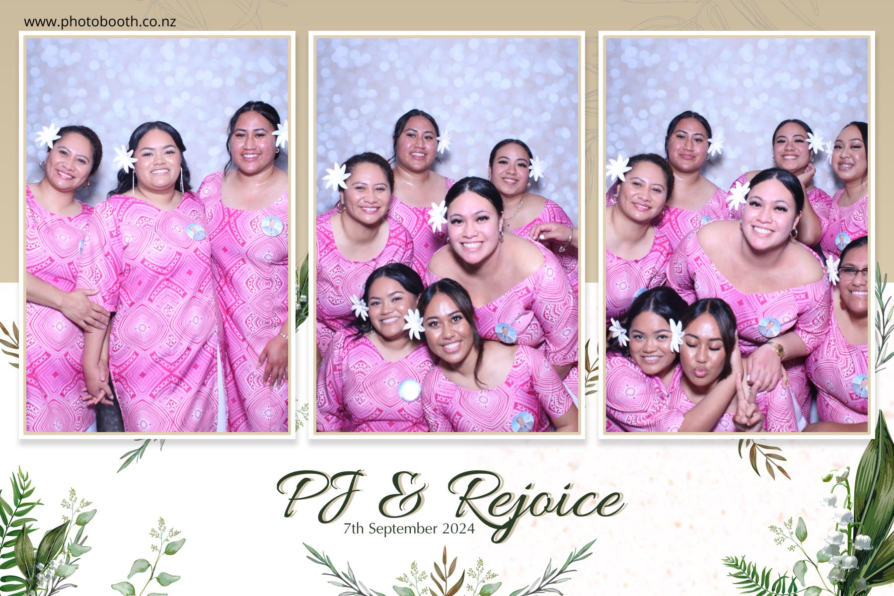 PJ & Rejoice's Wedding | View more photos from the event at gallery.photobooth.co.nz/u/SelfieCentral/PJ-Rejoices-Wedding