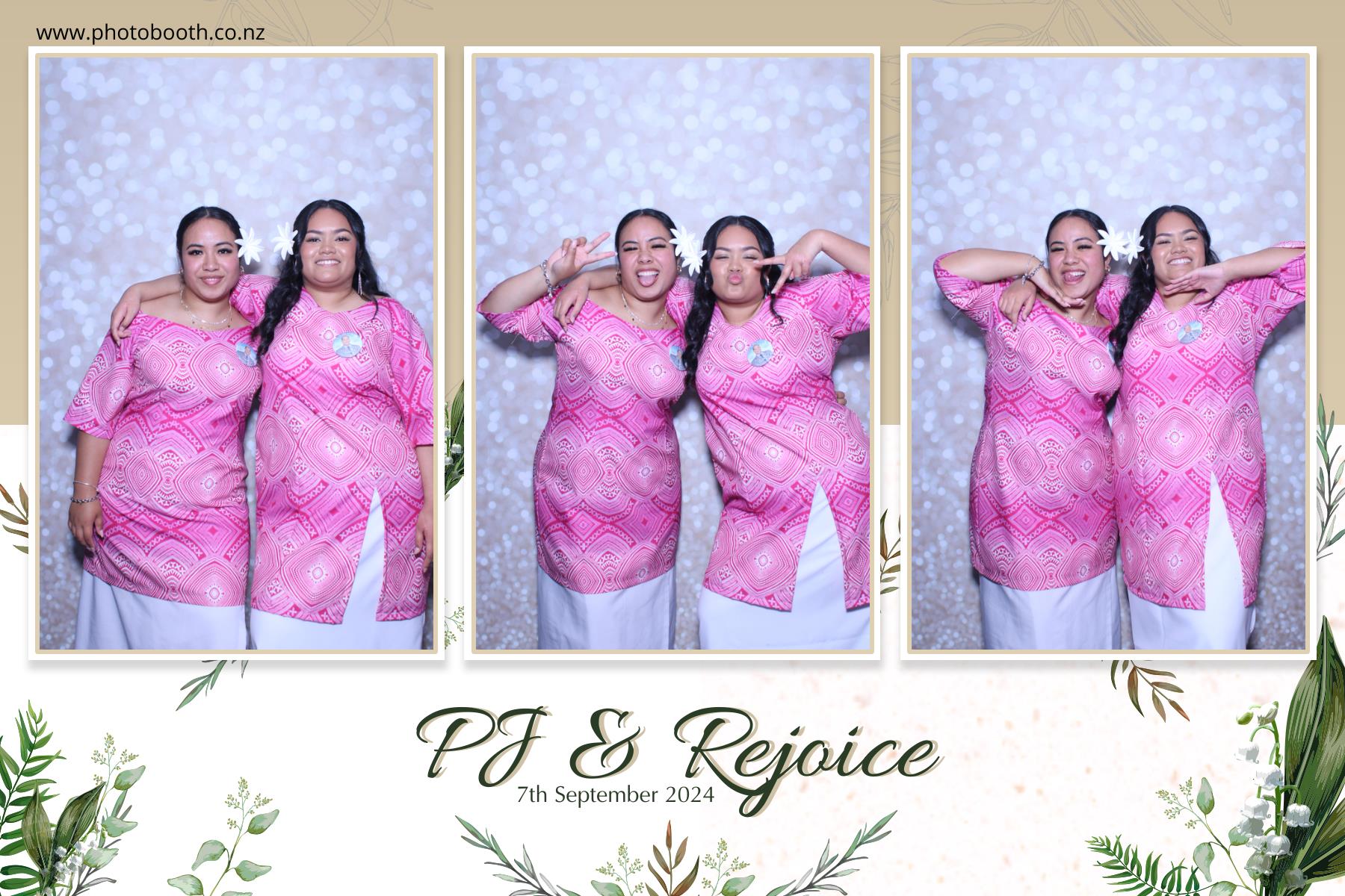 PJ & Rejoice's Wedding | View more photos from the event at gallery.photobooth.co.nz/u/SelfieCentral/PJ-Rejoices-Wedding