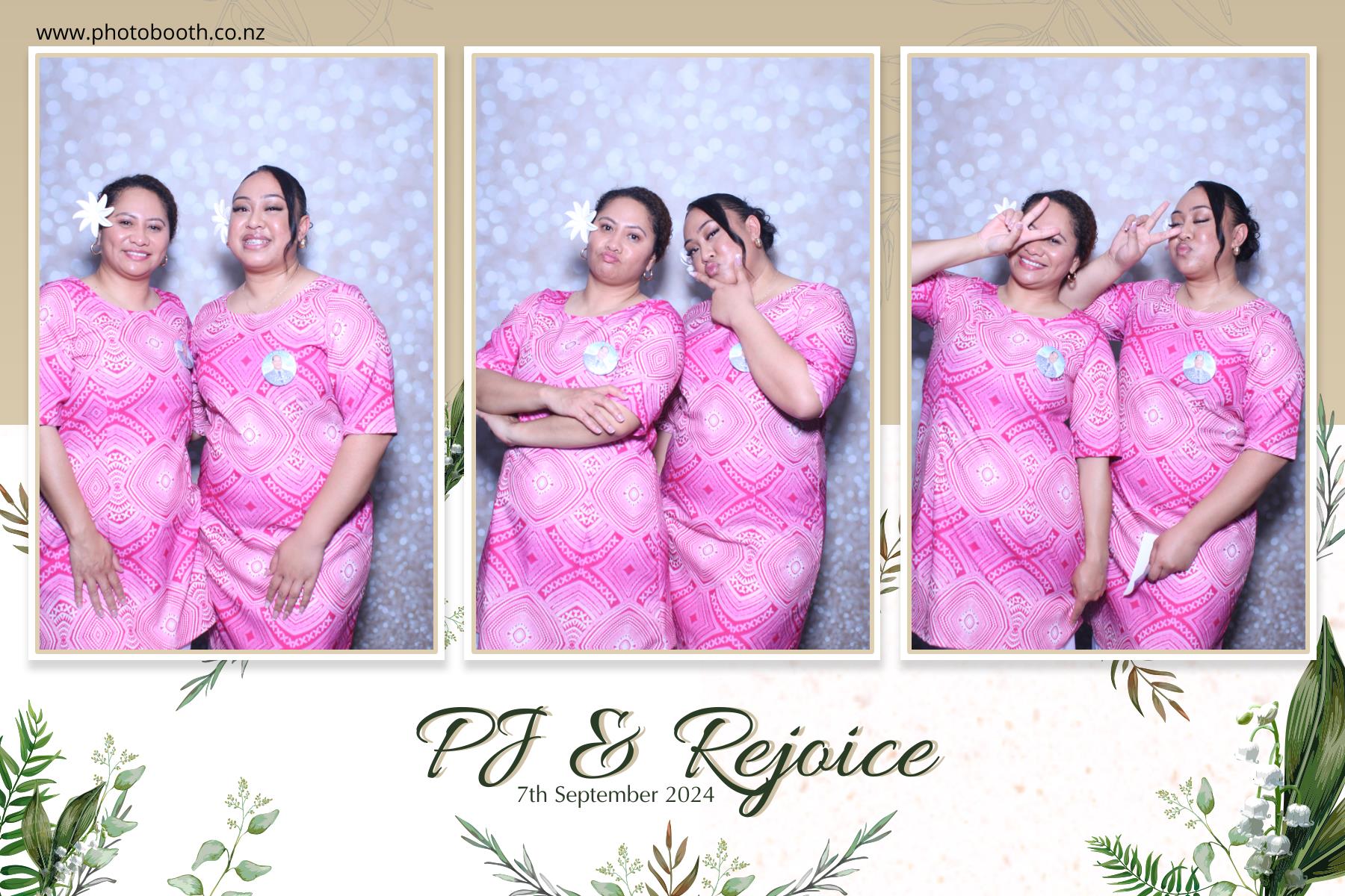 PJ & Rejoice's Wedding | View more photos from the event at gallery.photobooth.co.nz/u/SelfieCentral/PJ-Rejoices-Wedding