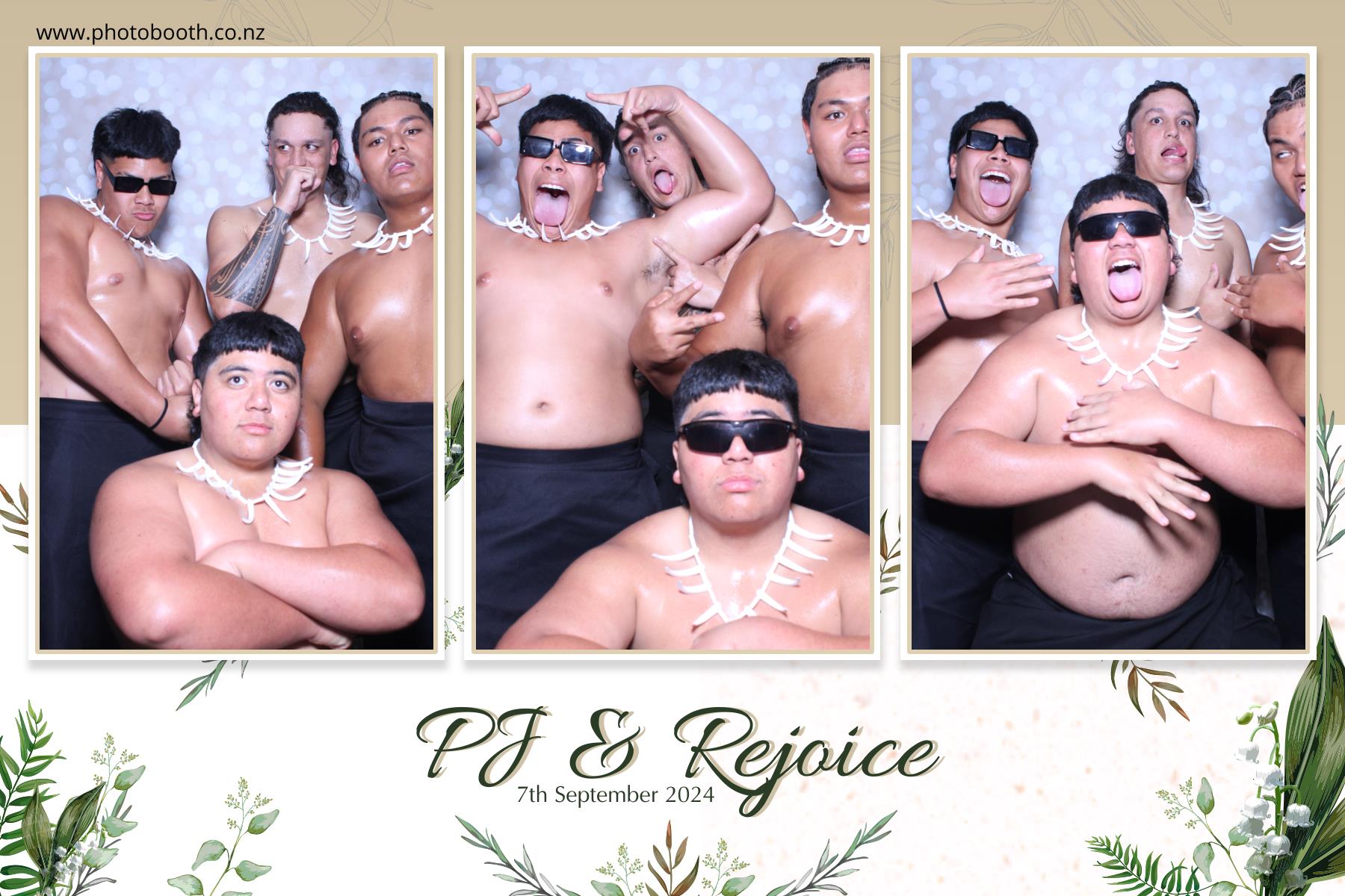 PJ & Rejoice's Wedding | View more photos from the event at gallery.photobooth.co.nz/u/SelfieCentral/PJ-Rejoices-Wedding