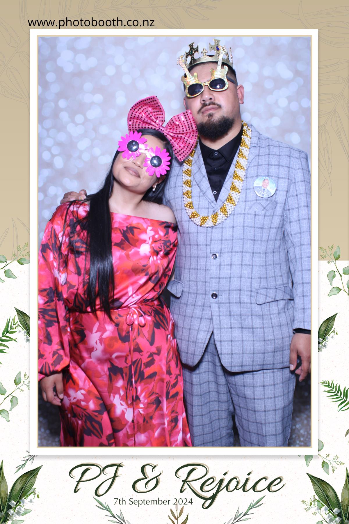 PJ & Rejoice's Wedding | View more photos from the event at gallery.photobooth.co.nz/u/SelfieCentral/PJ-Rejoices-Wedding
