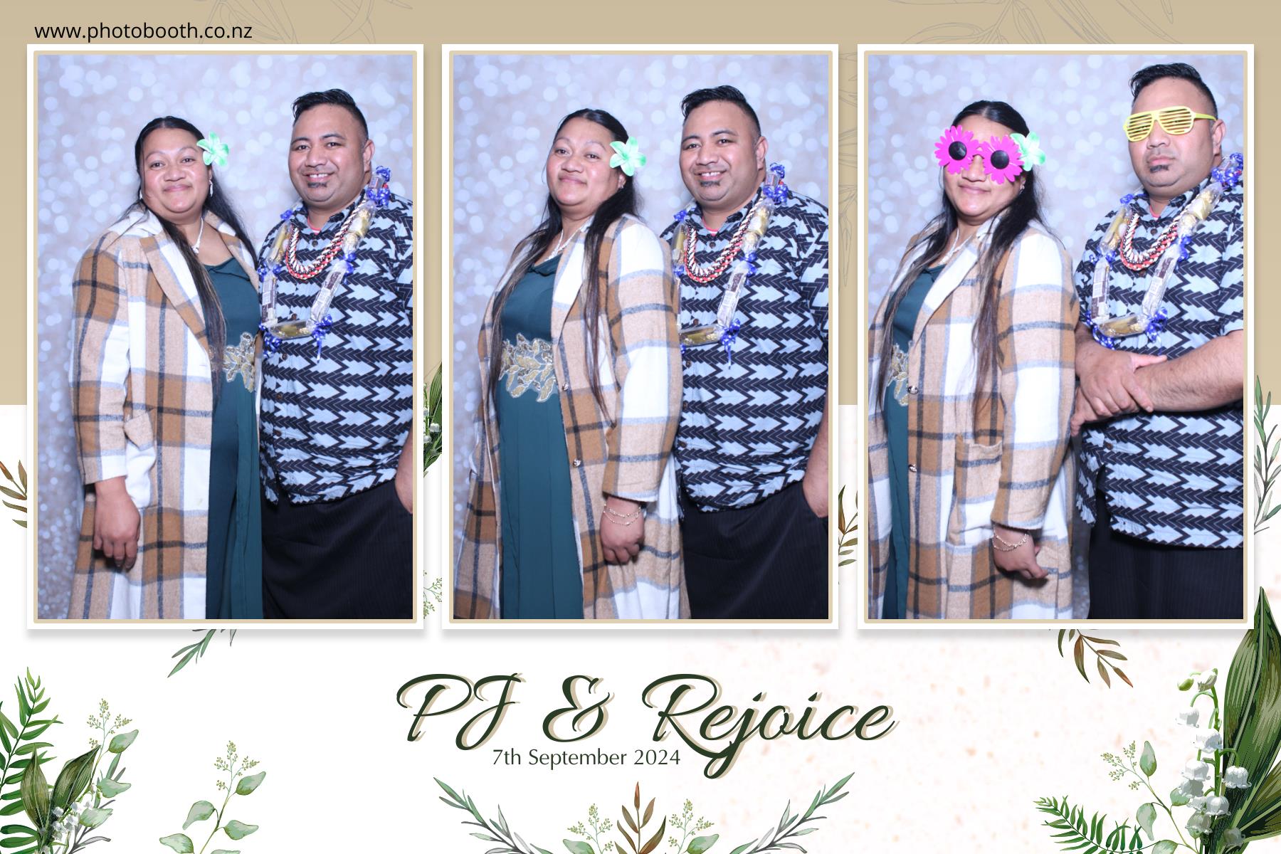 PJ & Rejoice's Wedding | View more photos from the event at gallery.photobooth.co.nz/u/SelfieCentral/PJ-Rejoices-Wedding