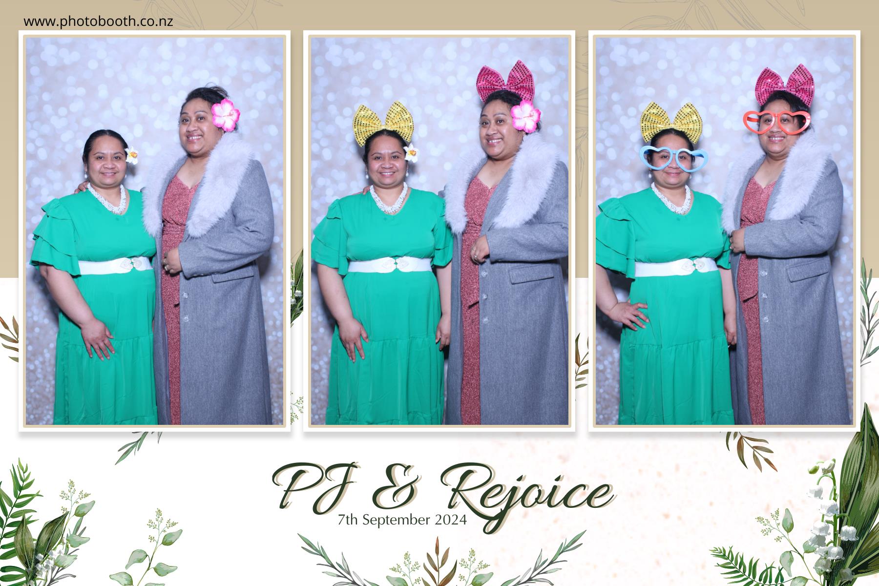 PJ & Rejoice's Wedding | View more photos from the event at gallery.photobooth.co.nz/u/SelfieCentral/PJ-Rejoices-Wedding