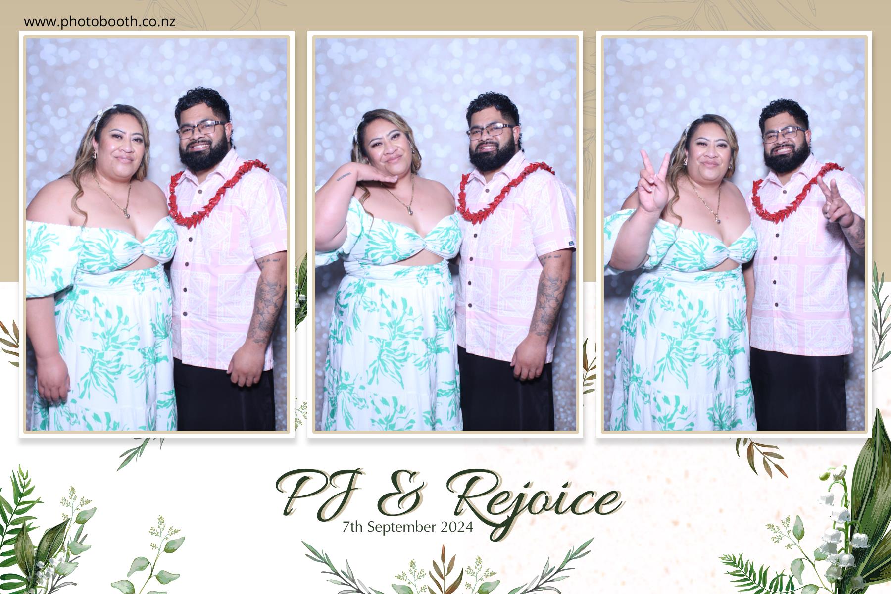 PJ & Rejoice's Wedding | View more photos from the event at gallery.photobooth.co.nz/u/SelfieCentral/PJ-Rejoices-Wedding