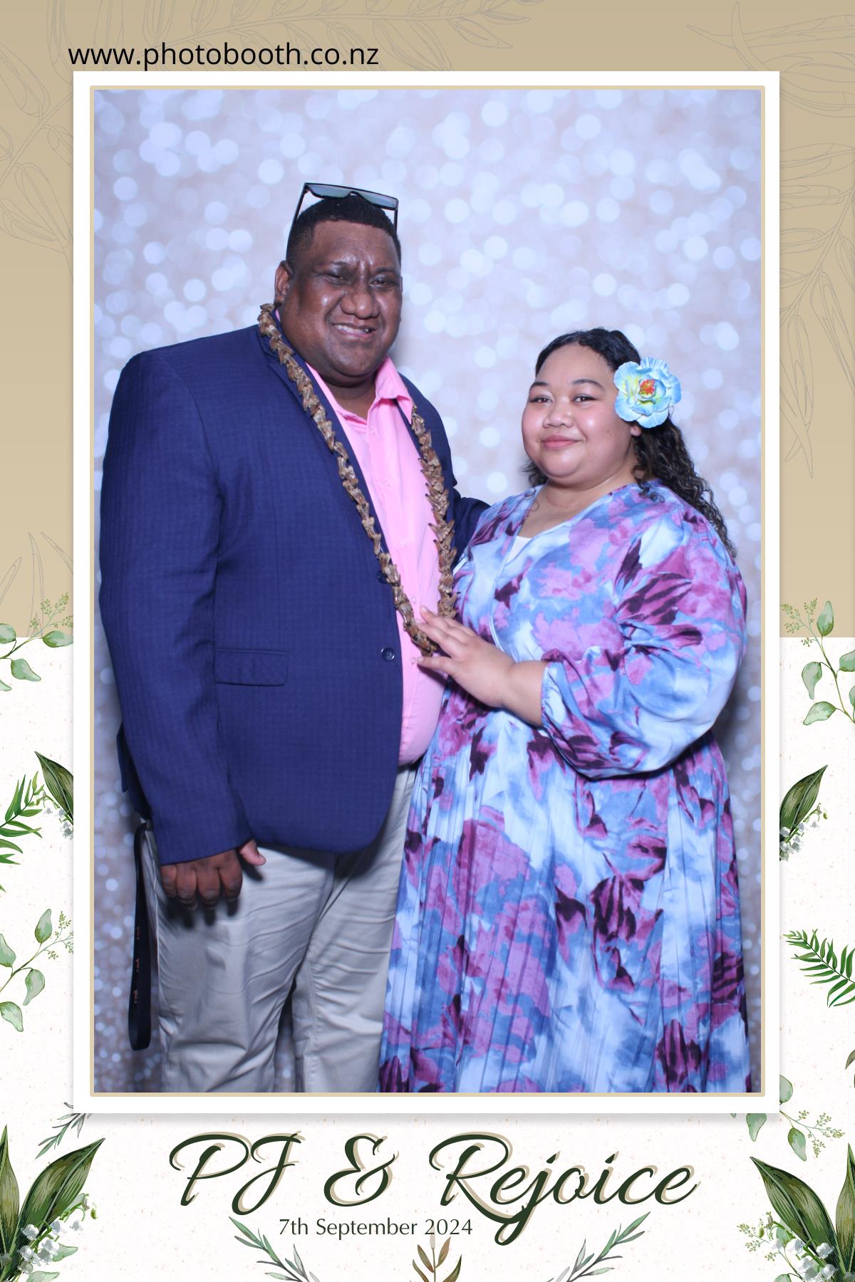 PJ & Rejoice's Wedding | View more photos from the event at gallery.photobooth.co.nz/u/SelfieCentral/PJ-Rejoices-Wedding