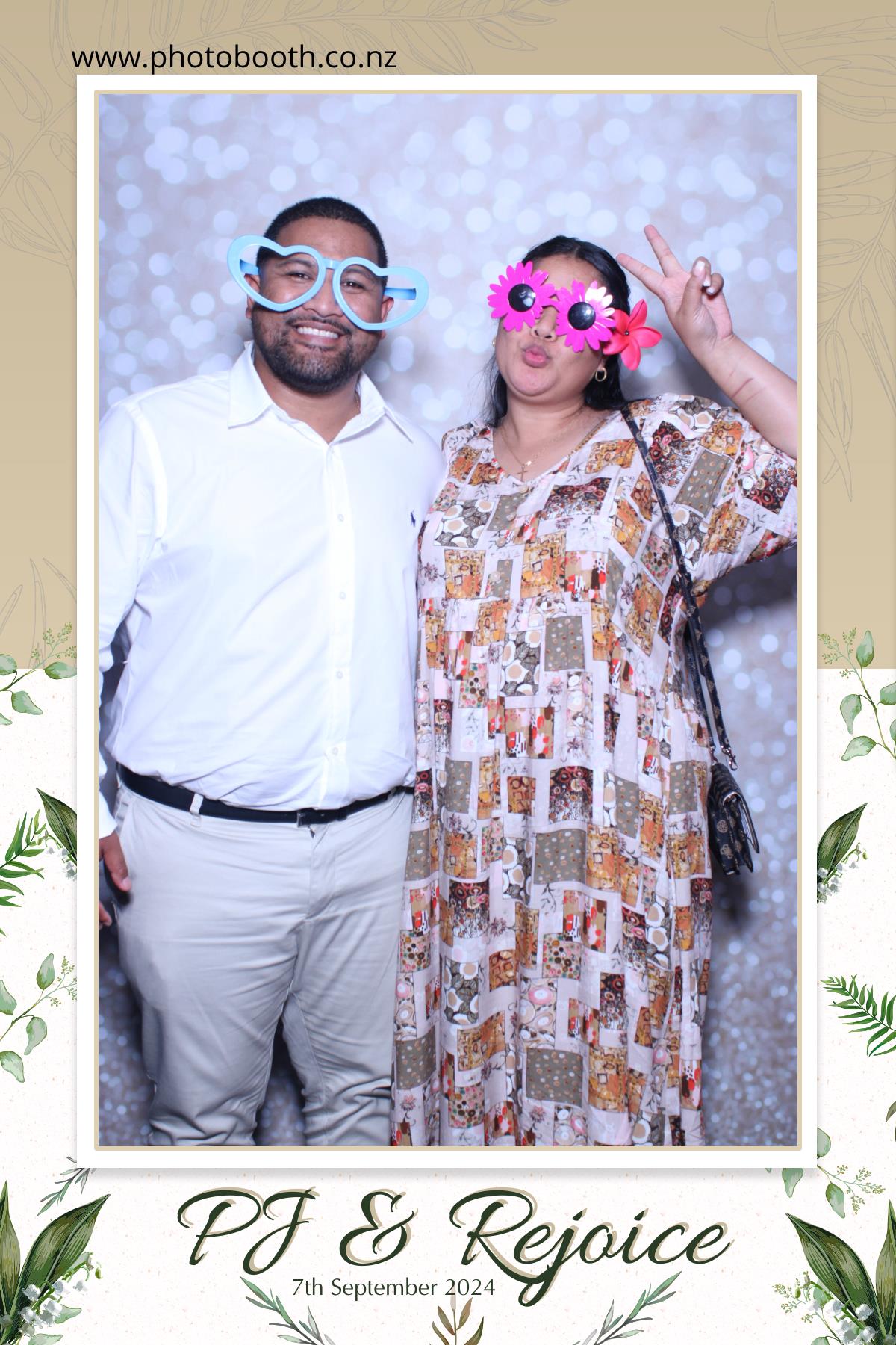 PJ & Rejoice's Wedding | View more photos from the event at gallery.photobooth.co.nz/u/SelfieCentral/PJ-Rejoices-Wedding