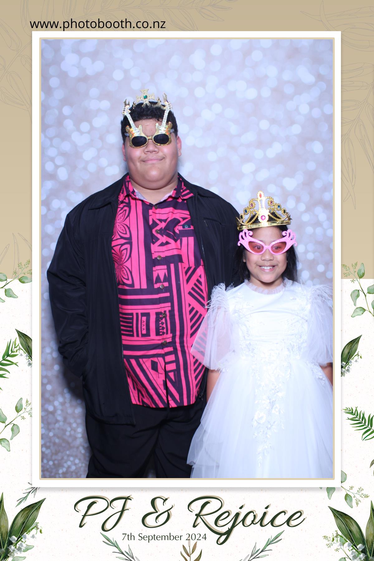 PJ & Rejoice's Wedding | View more photos from the event at gallery.photobooth.co.nz/u/SelfieCentral/PJ-Rejoices-Wedding