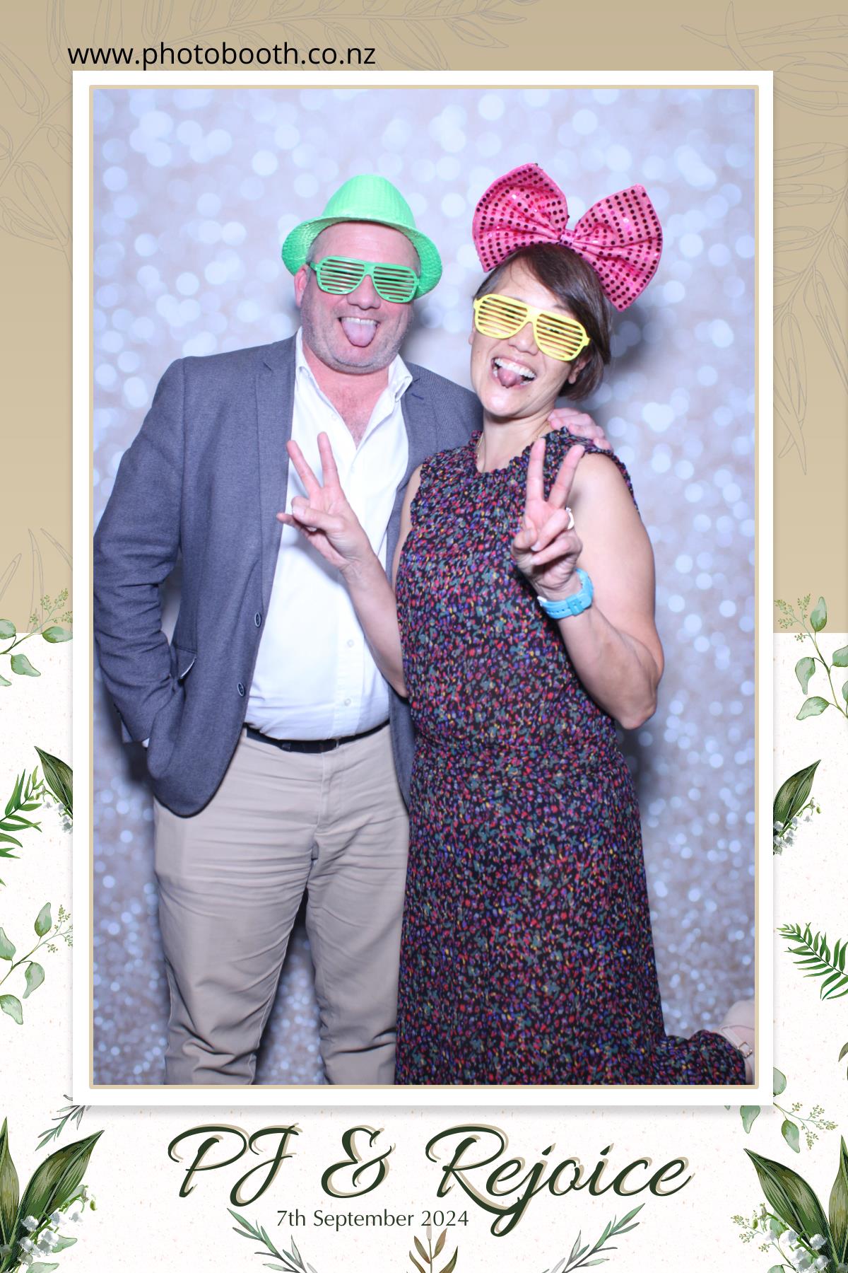 PJ & Rejoice's Wedding | View more photos from the event at gallery.photobooth.co.nz/u/SelfieCentral/PJ-Rejoices-Wedding