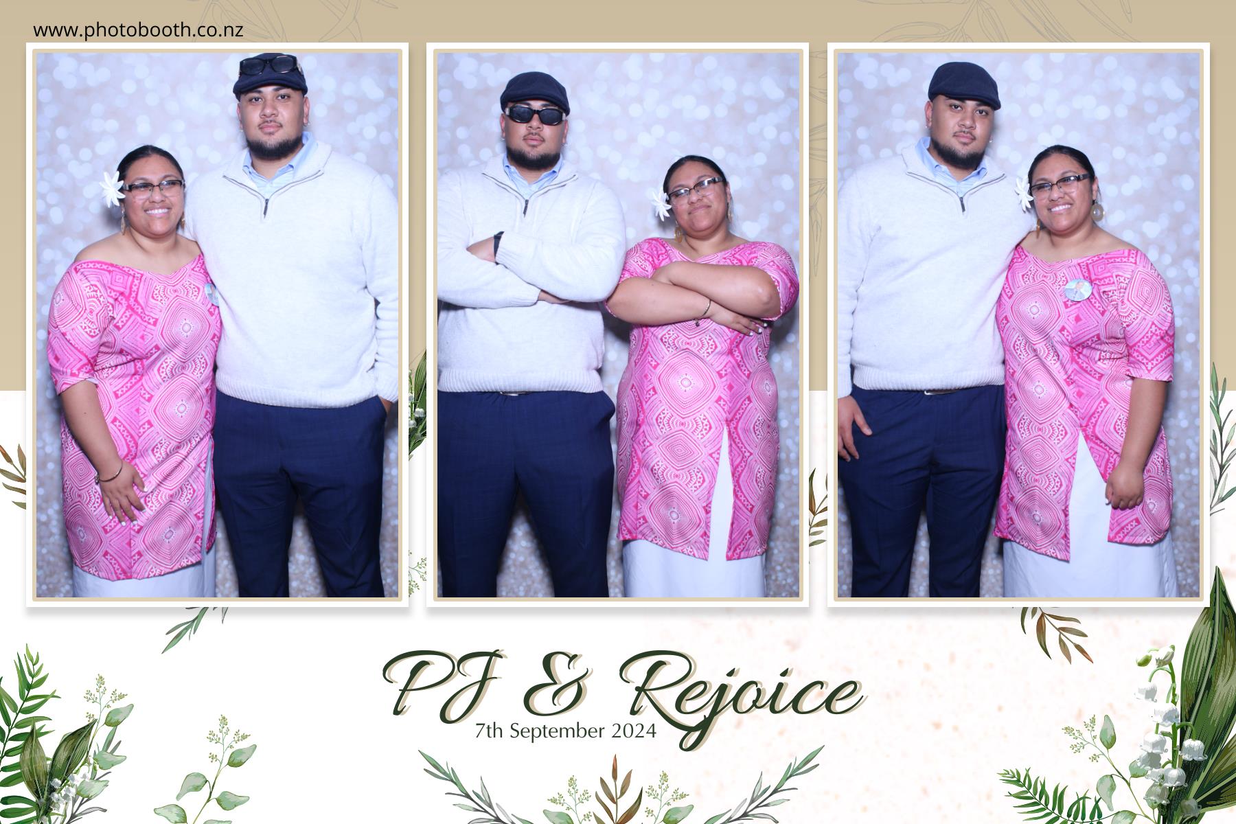 PJ & Rejoice's Wedding | View more photos from the event at gallery.photobooth.co.nz/u/SelfieCentral/PJ-Rejoices-Wedding