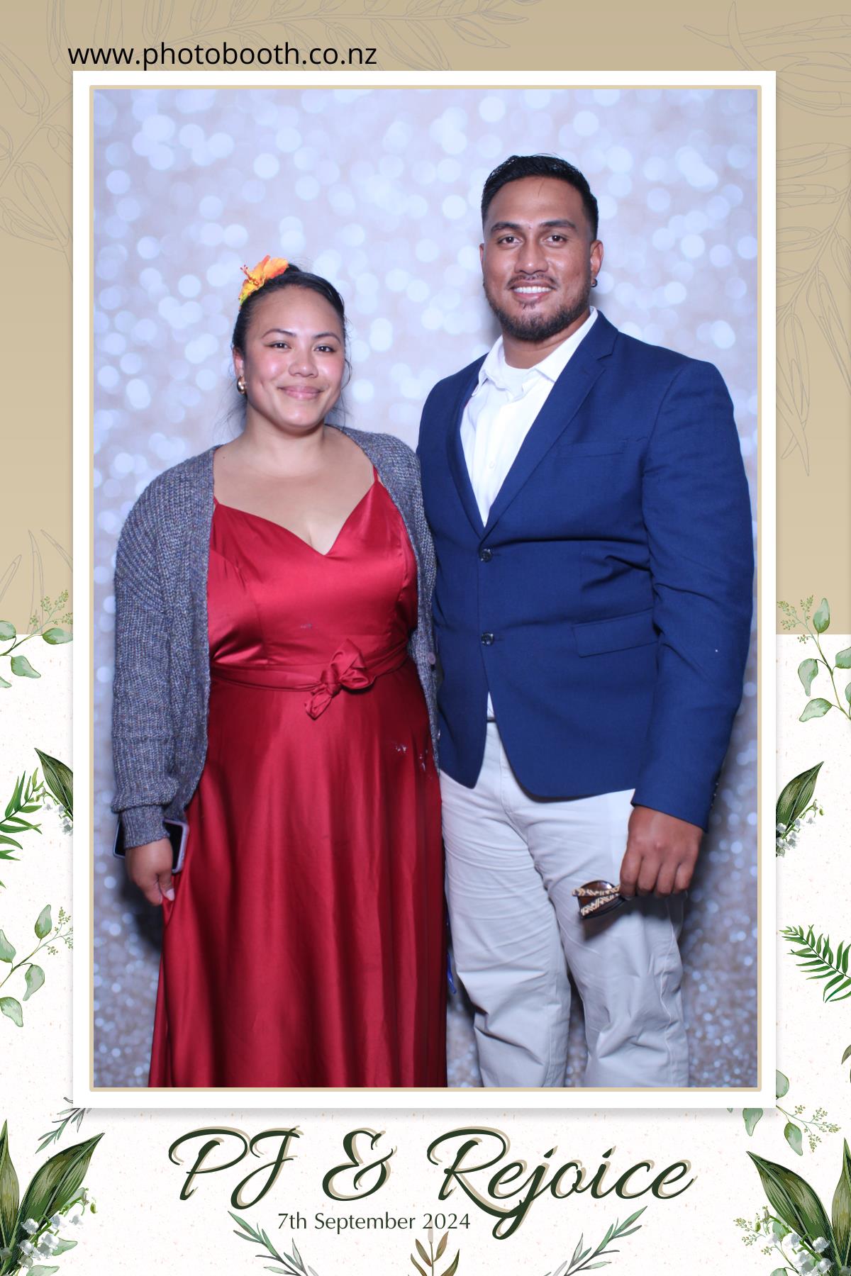 PJ & Rejoice's Wedding | View more photos from the event at gallery.photobooth.co.nz/u/SelfieCentral/PJ-Rejoices-Wedding