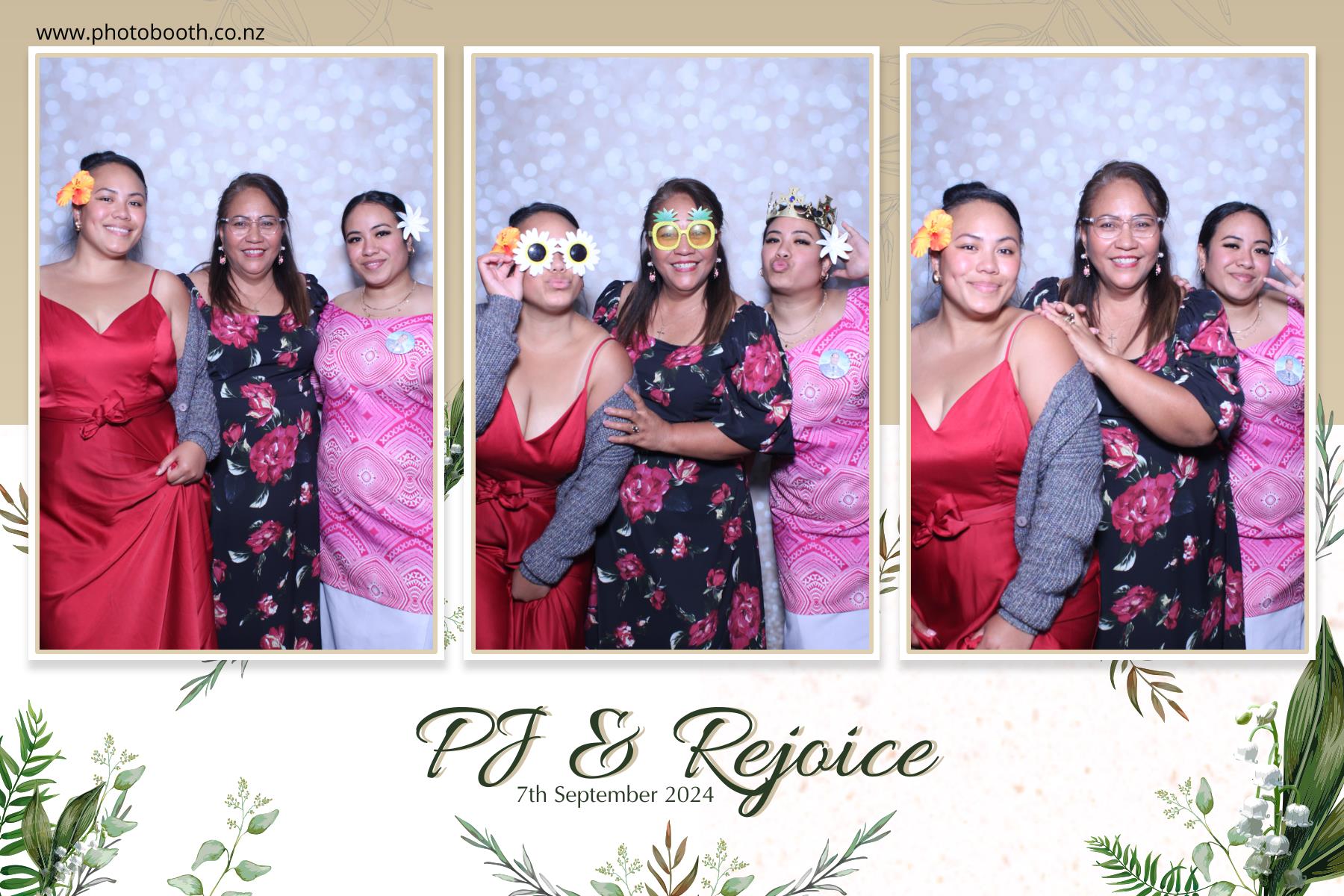 PJ & Rejoice's Wedding | View more photos from the event at gallery.photobooth.co.nz/u/SelfieCentral/PJ-Rejoices-Wedding