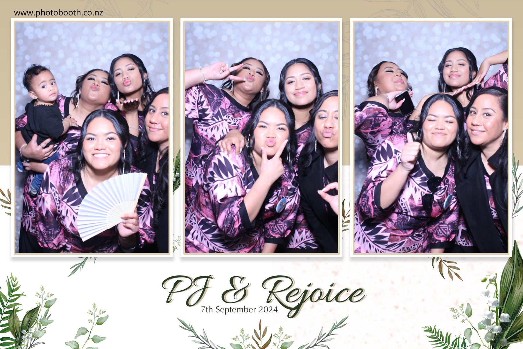PJ & Rejoice's Wedding | View more photos from the event at gallery.photobooth.co.nz/u/SelfieCentral/PJ-Rejoices-Wedding