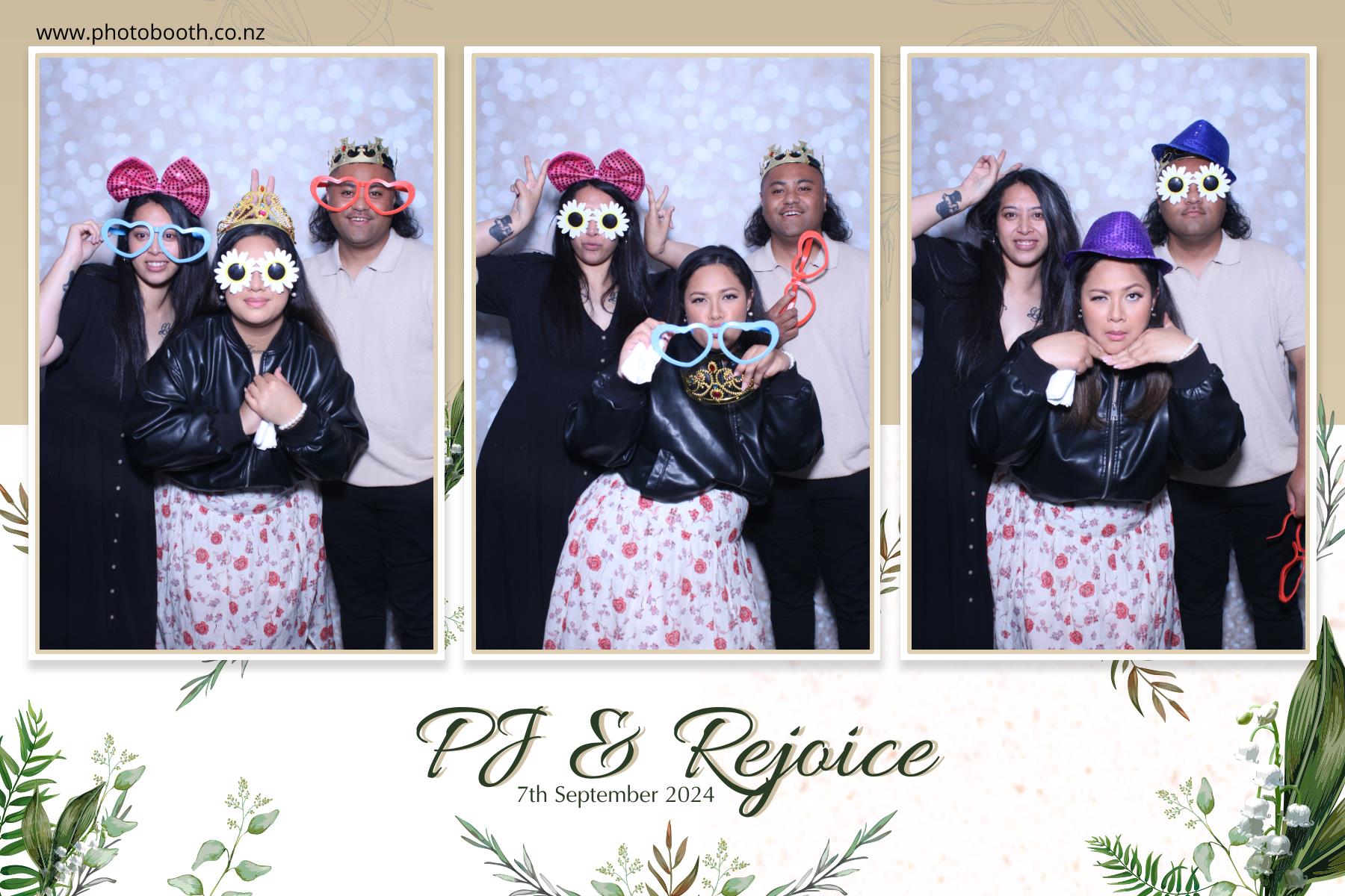 PJ & Rejoice's Wedding | View more photos from the event at gallery.photobooth.co.nz/u/SelfieCentral/PJ-Rejoices-Wedding