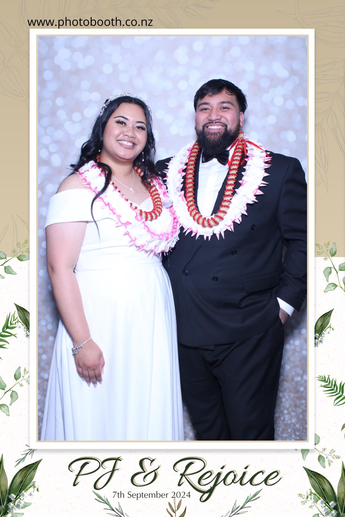 PJ & Rejoice's Wedding | View more photos from the event at gallery.photobooth.co.nz/u/SelfieCentral/PJ-Rejoices-Wedding