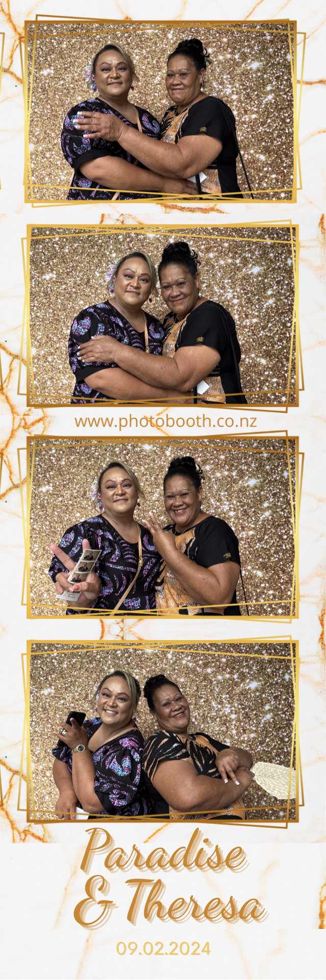 Paradise and Theresa's Wedding | View more photos from the event at gallery.photobooth.co.nz/u/SelfieCentral/Paradise-and-Theresas-Wedding