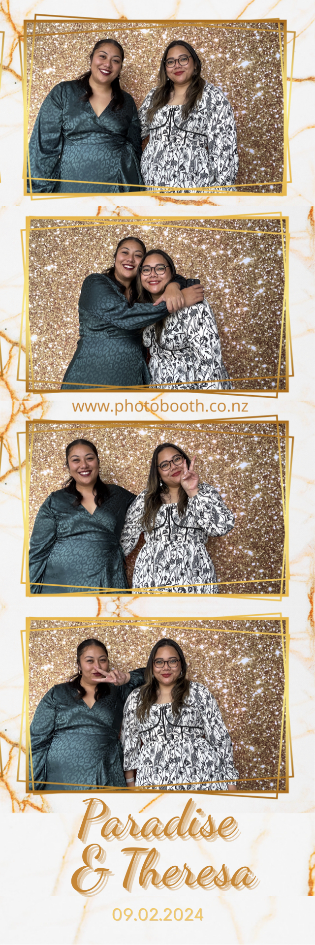 Paradise and Theresa's Wedding | View more photos from the event at gallery.photobooth.co.nz/u/SelfieCentral/Paradise-and-Theresas-Wedding