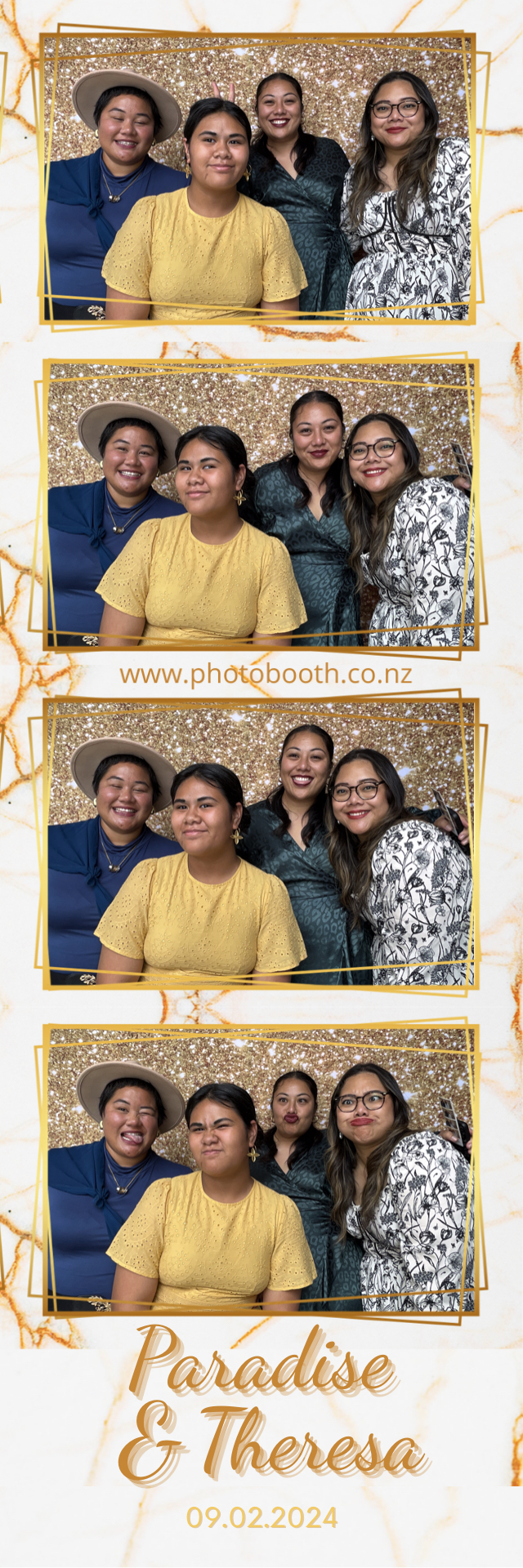 Paradise and Theresa's Wedding | View more photos from the event at gallery.photobooth.co.nz/u/SelfieCentral/Paradise-and-Theresas-Wedding
