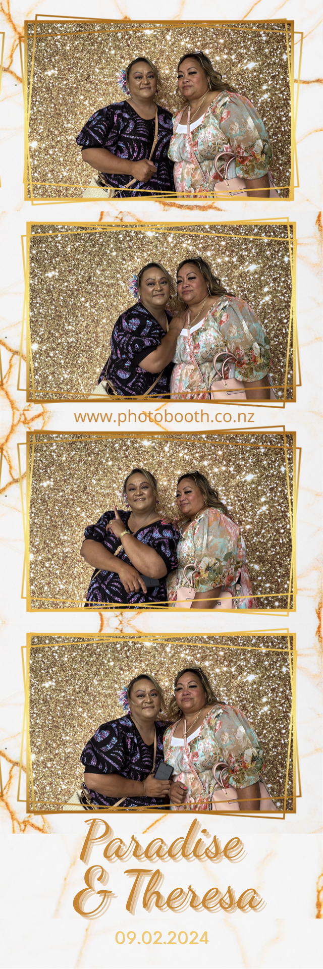 Paradise and Theresa's Wedding | View more photos from the event at gallery.photobooth.co.nz/u/SelfieCentral/Paradise-and-Theresas-Wedding