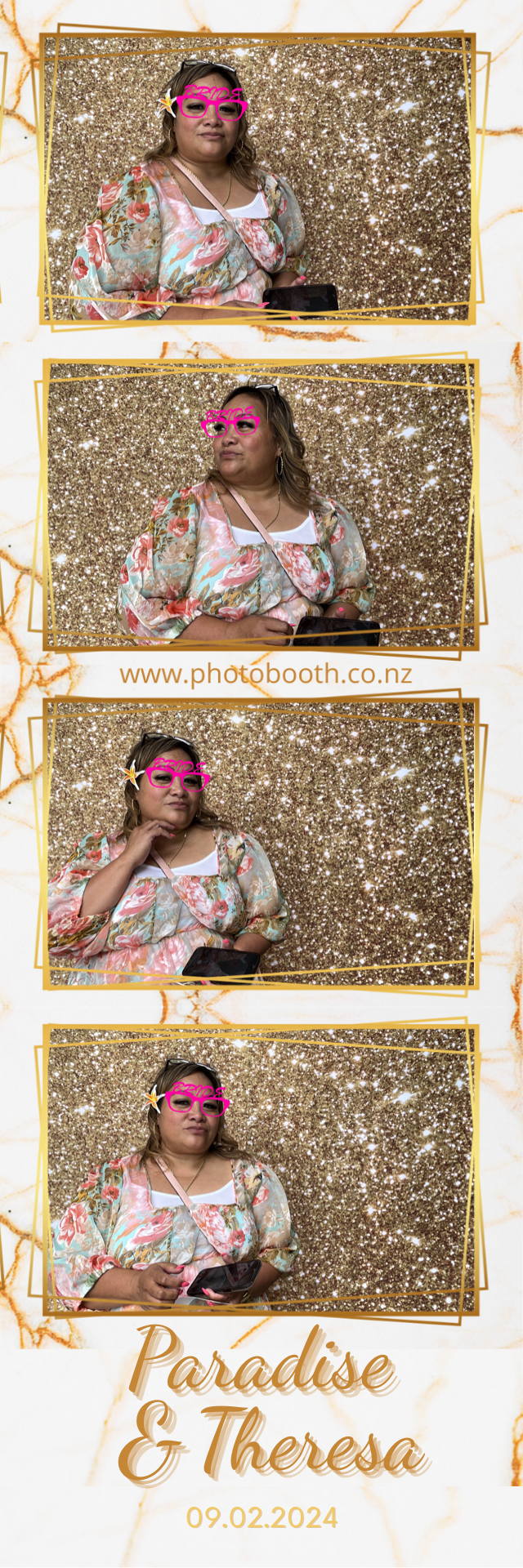 Paradise and Theresa's Wedding | View more photos from the event at gallery.photobooth.co.nz/u/SelfieCentral/Paradise-and-Theresas-Wedding