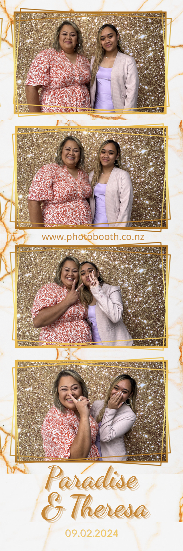 Paradise and Theresa's Wedding | View more photos from the event at gallery.photobooth.co.nz/u/SelfieCentral/Paradise-and-Theresas-Wedding