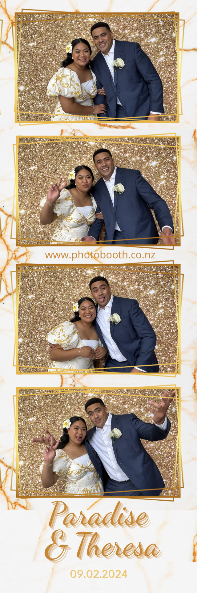 Paradise and Theresa's Wedding | View more photos from the event at gallery.photobooth.co.nz/u/SelfieCentral/Paradise-and-Theresas-Wedding