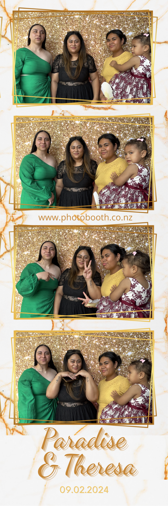 Paradise and Theresa's Wedding | View more photos from the event at gallery.photobooth.co.nz/u/SelfieCentral/Paradise-and-Theresas-Wedding
