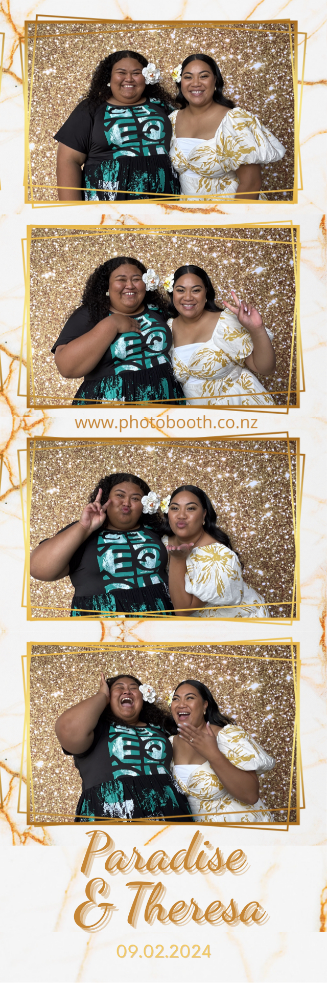 Paradise and Theresa's Wedding | View more photos from the event at gallery.photobooth.co.nz/u/SelfieCentral/Paradise-and-Theresas-Wedding