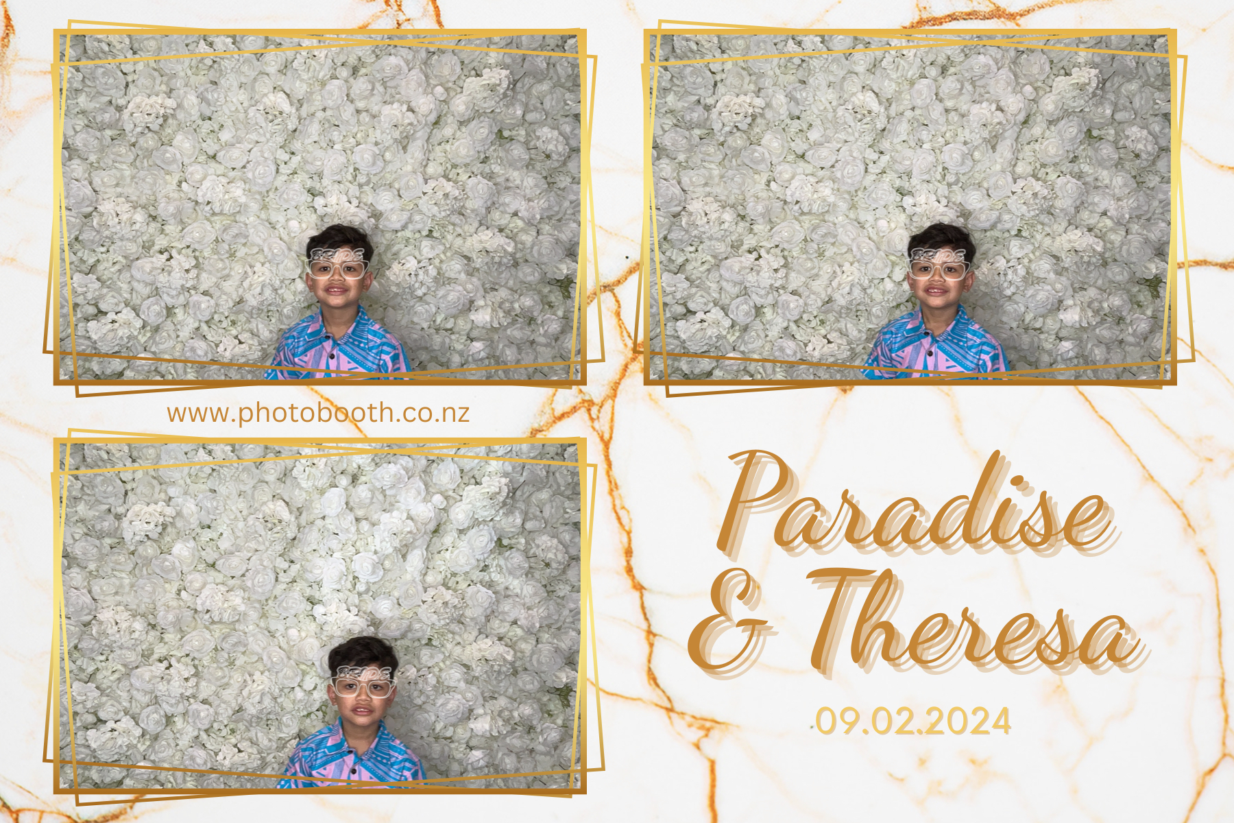 Paradise and Theresa's Wedding | View more photos from the event at gallery.photobooth.co.nz/u/SelfieCentral/Paradise-and-Theresas-Wedding