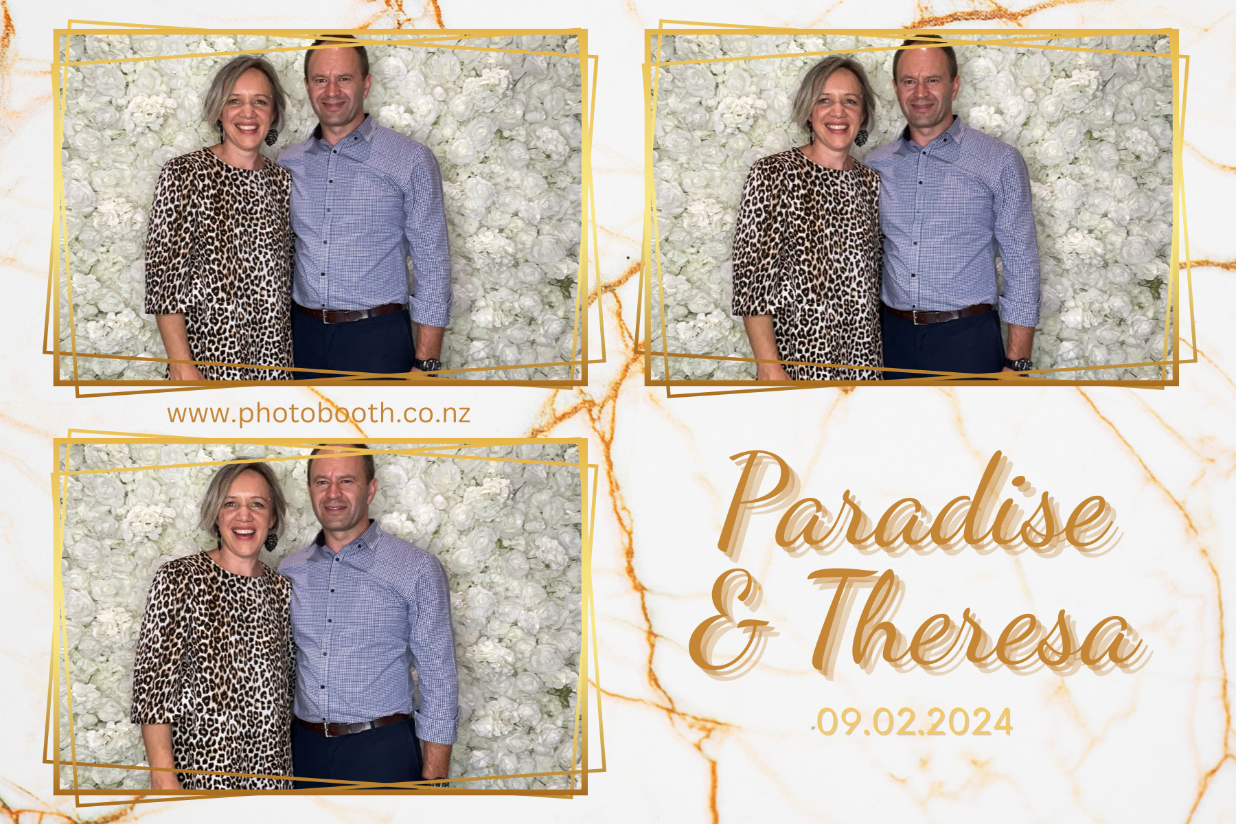 Paradise and Theresa's Wedding | View more photos from the event at gallery.photobooth.co.nz/u/SelfieCentral/Paradise-and-Theresas-Wedding