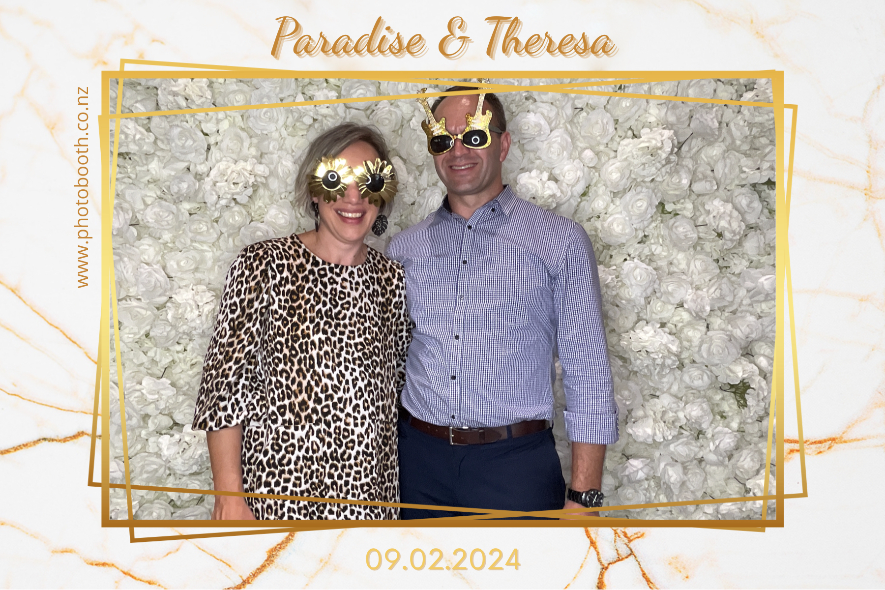 Paradise and Theresa's Wedding | View more photos from the event at gallery.photobooth.co.nz/u/SelfieCentral/Paradise-and-Theresas-Wedding