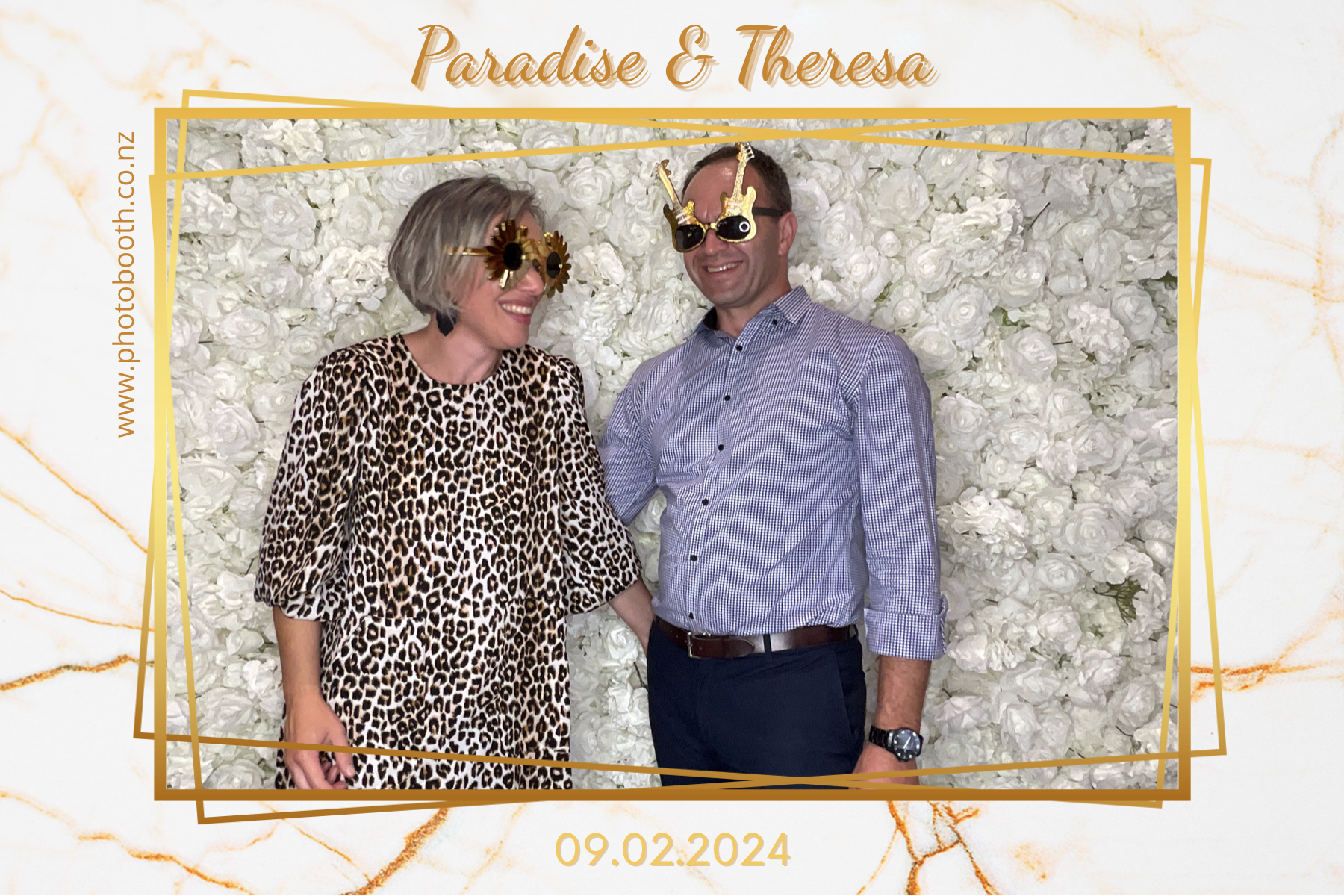 Paradise and Theresa's Wedding | View more photos from the event at gallery.photobooth.co.nz/u/SelfieCentral/Paradise-and-Theresas-Wedding