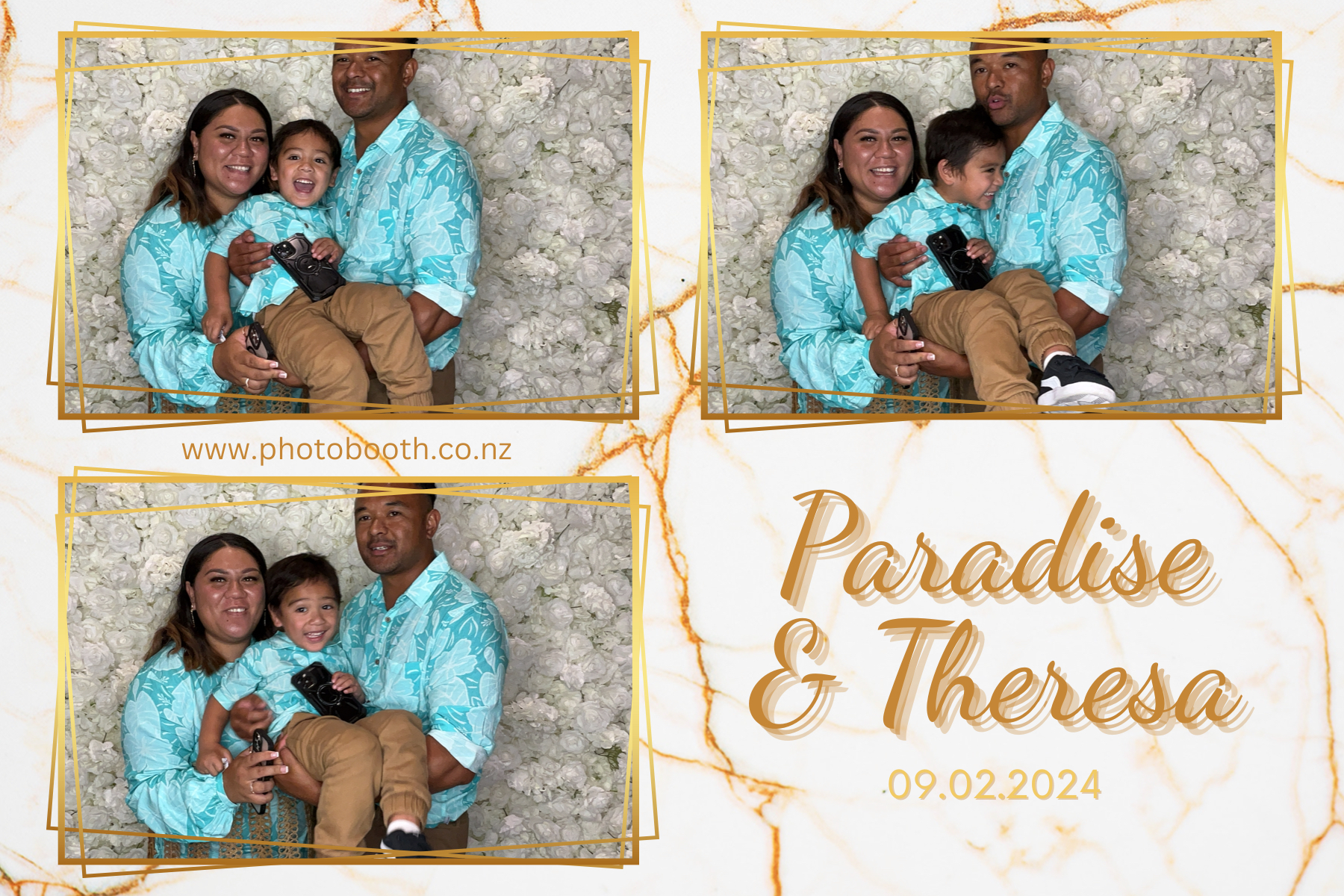 Paradise and Theresa's Wedding | View more photos from the event at gallery.photobooth.co.nz/u/SelfieCentral/Paradise-and-Theresas-Wedding