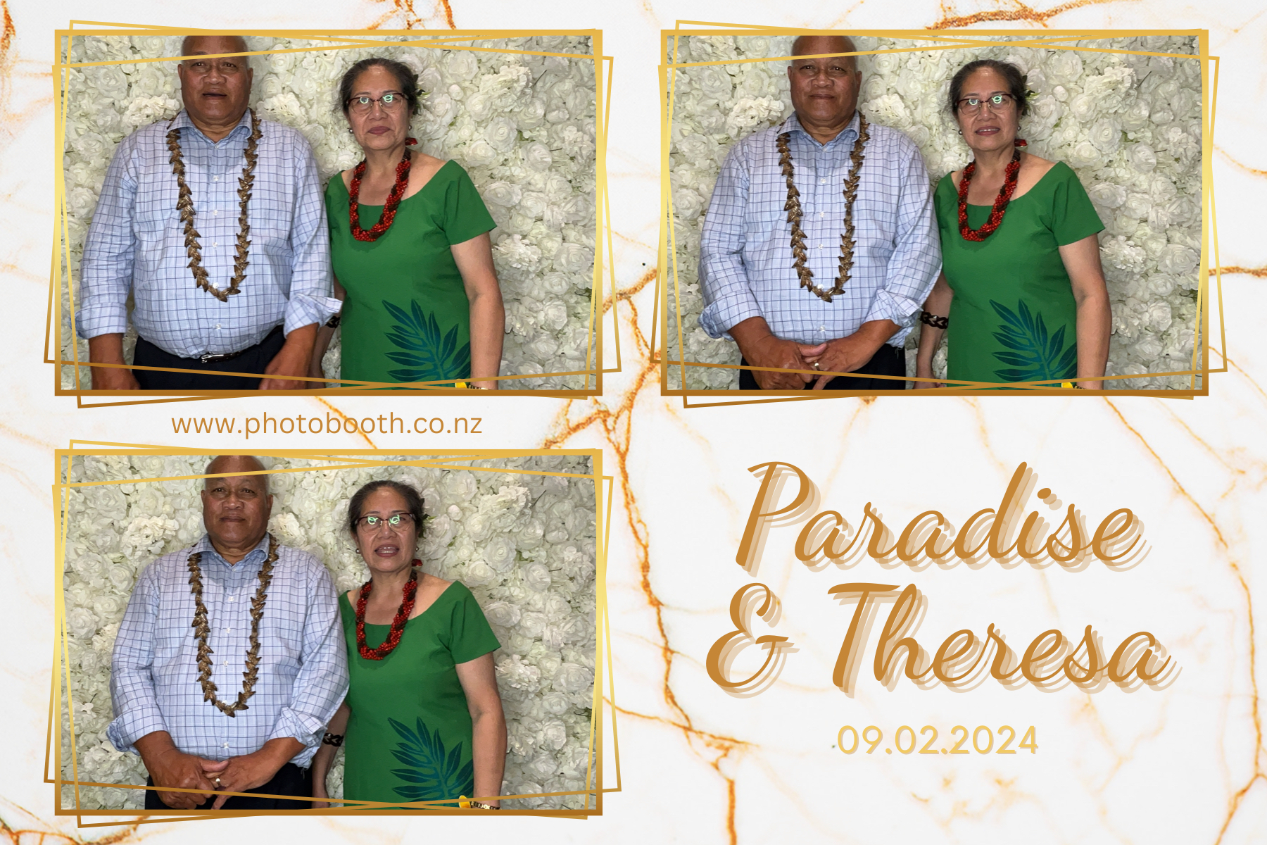 Paradise and Theresa's Wedding | View more photos from the event at gallery.photobooth.co.nz/u/SelfieCentral/Paradise-and-Theresas-Wedding