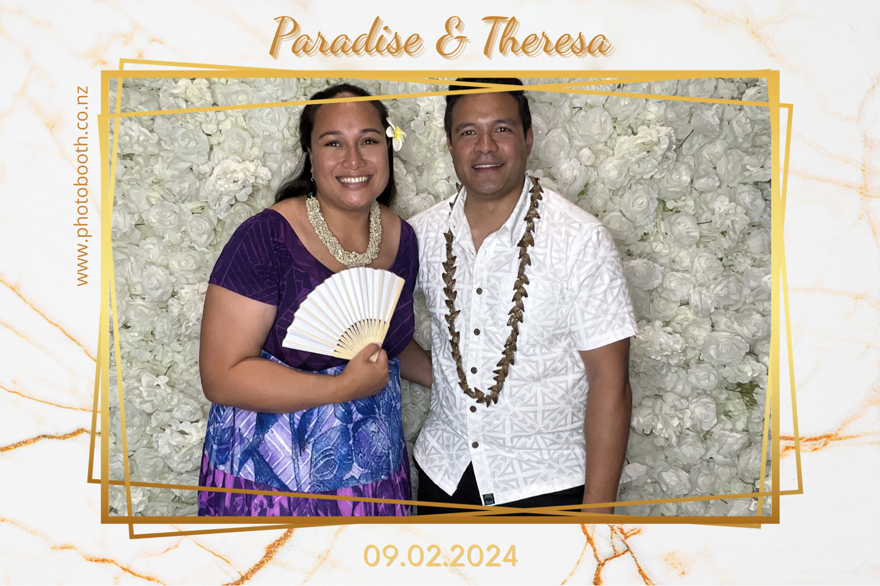 Paradise and Theresa's Wedding | View more photos from the event at gallery.photobooth.co.nz/u/SelfieCentral/Paradise-and-Theresas-Wedding
