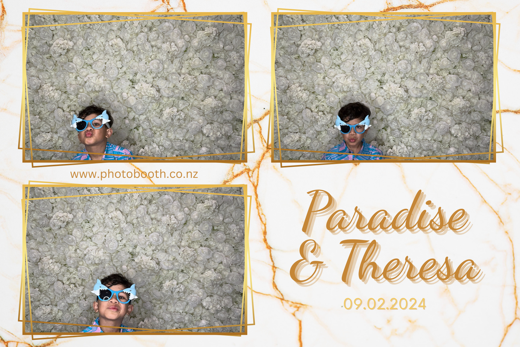 Paradise and Theresa's Wedding | View more photos from the event at gallery.photobooth.co.nz/u/SelfieCentral/Paradise-and-Theresas-Wedding