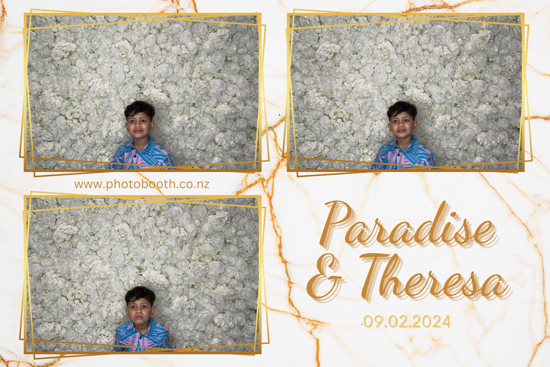 Paradise and Theresa's Wedding | View more photos from the event at gallery.photobooth.co.nz/u/SelfieCentral/Paradise-and-Theresas-Wedding
