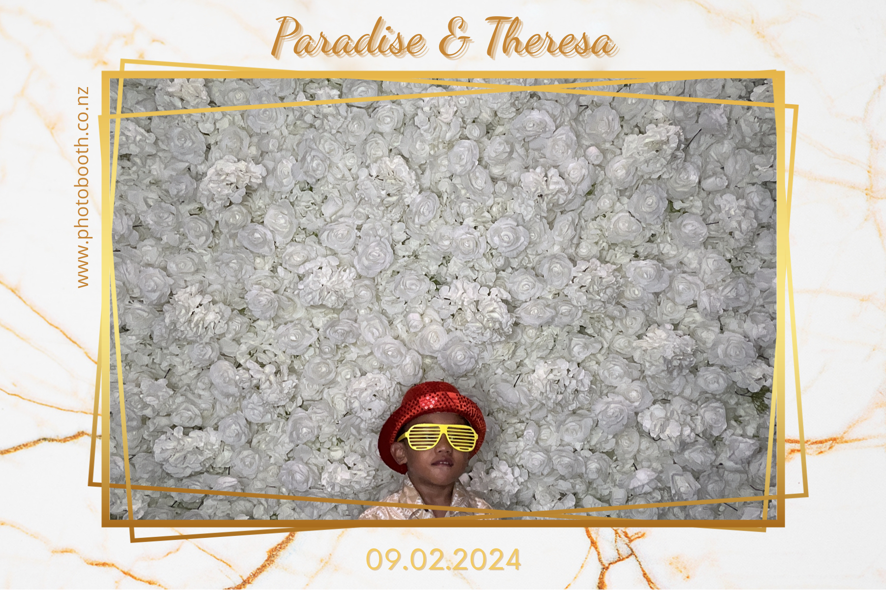 Paradise and Theresa's Wedding | View more photos from the event at gallery.photobooth.co.nz/u/SelfieCentral/Paradise-and-Theresas-Wedding